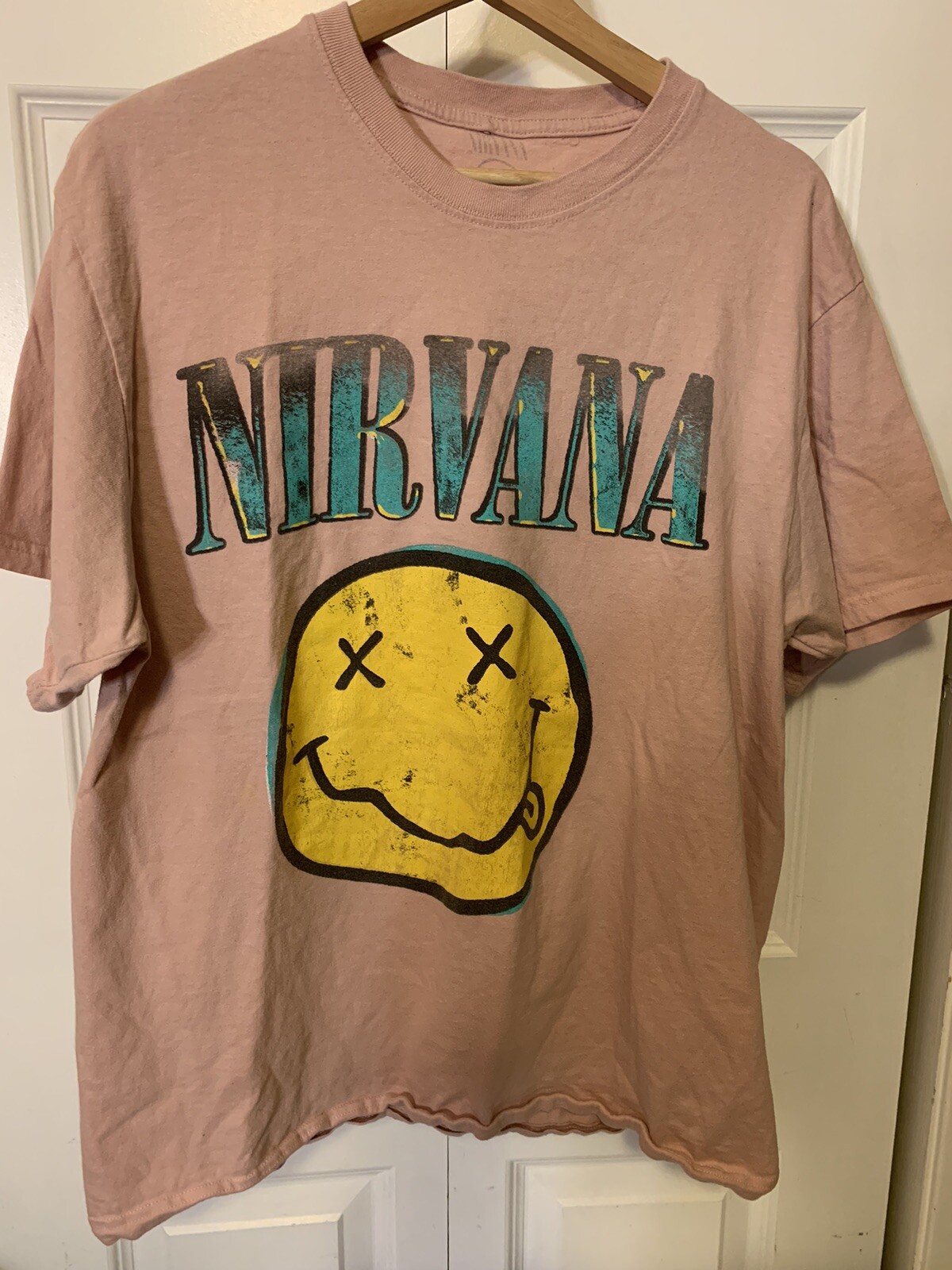 Nirvana Women’s Sz L T-shirt Band