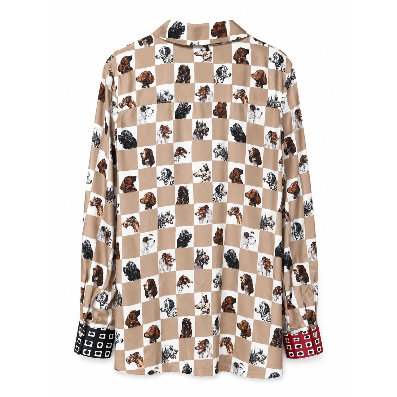 Staud Martha Tunic Camel Dog Check NWT – size M