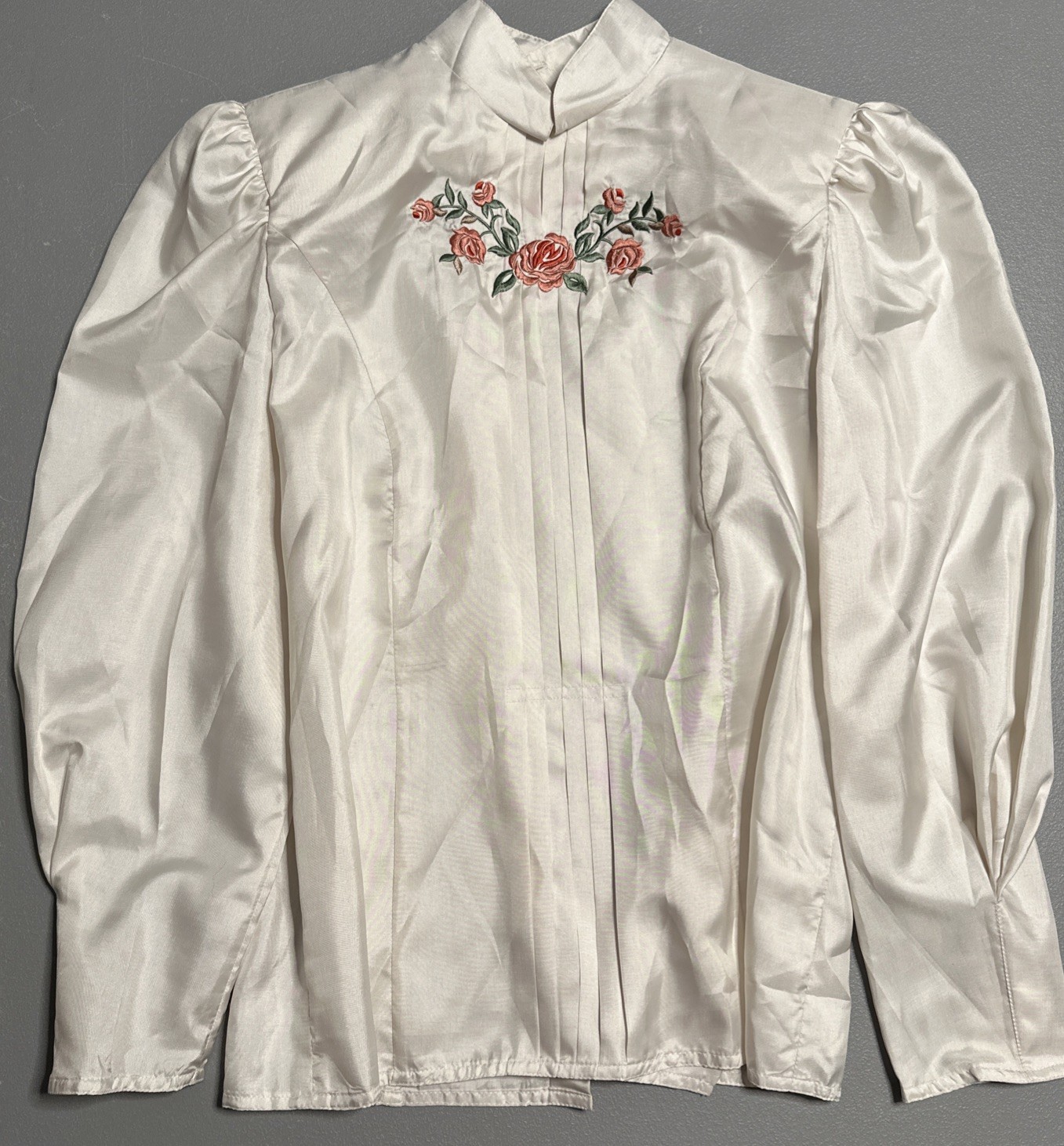 Vintage Nilani Ivory Lace Blouse Size 8 Cottagecore Grannycore Romantic Top