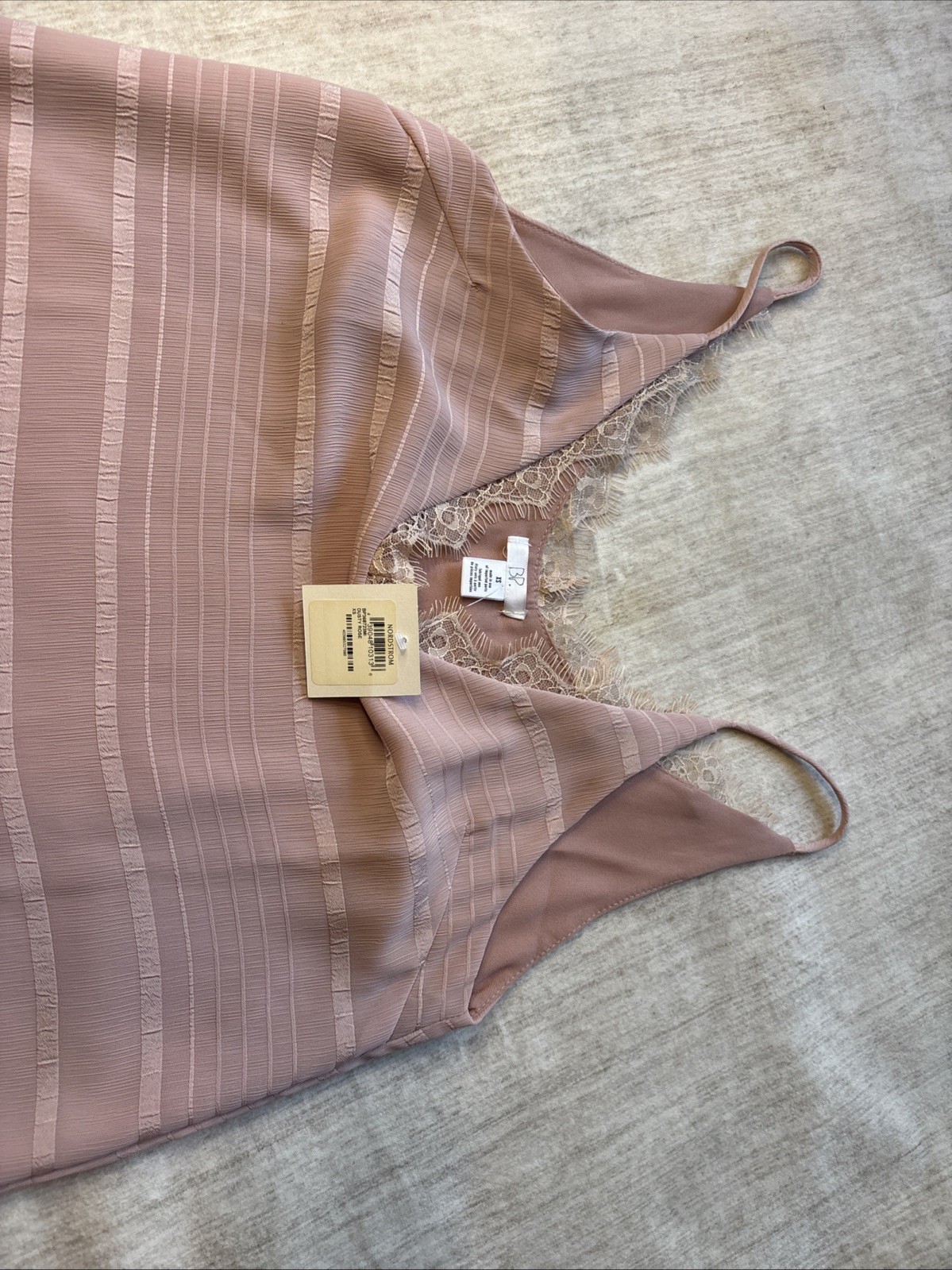BP Nordstrom Dusty Rose Dressy Tank Size XS