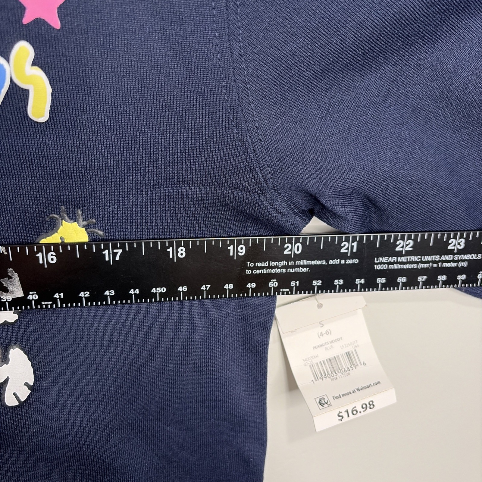 Peanuts Snoopy and Friends Zip Up Hoodie Womens S Navy Blue Puffy Graphics NEW