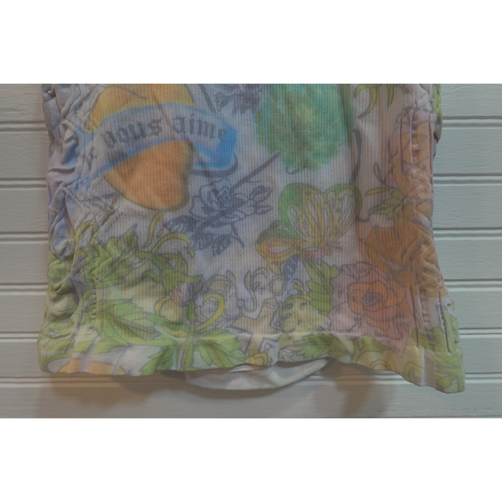 Y2K Lace Tank Top Women’s One Size Fits All (Small to Large) Stretch Ruched 90s