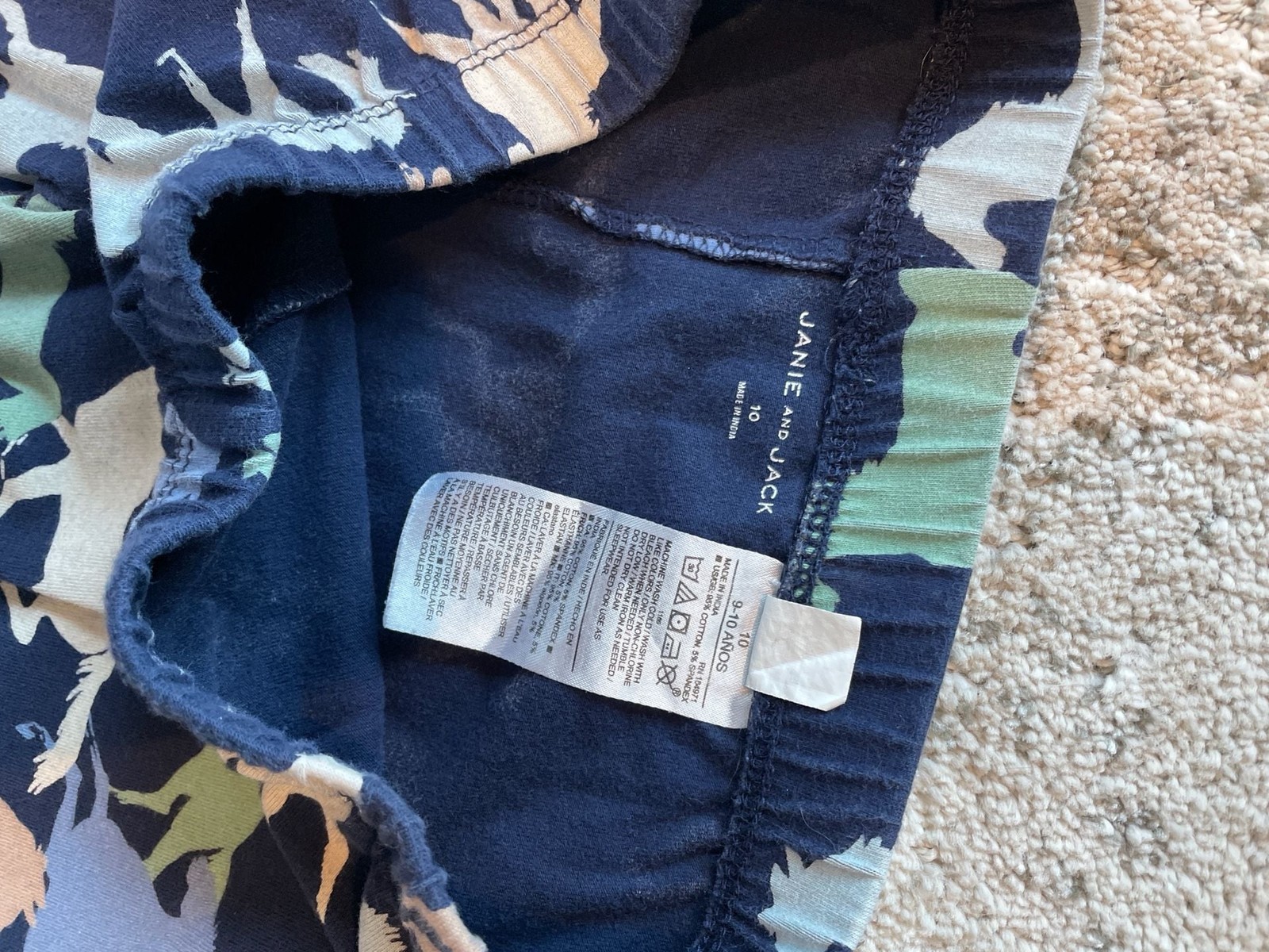 Janie & Jack Equestrian blouse and The Everyday Legging