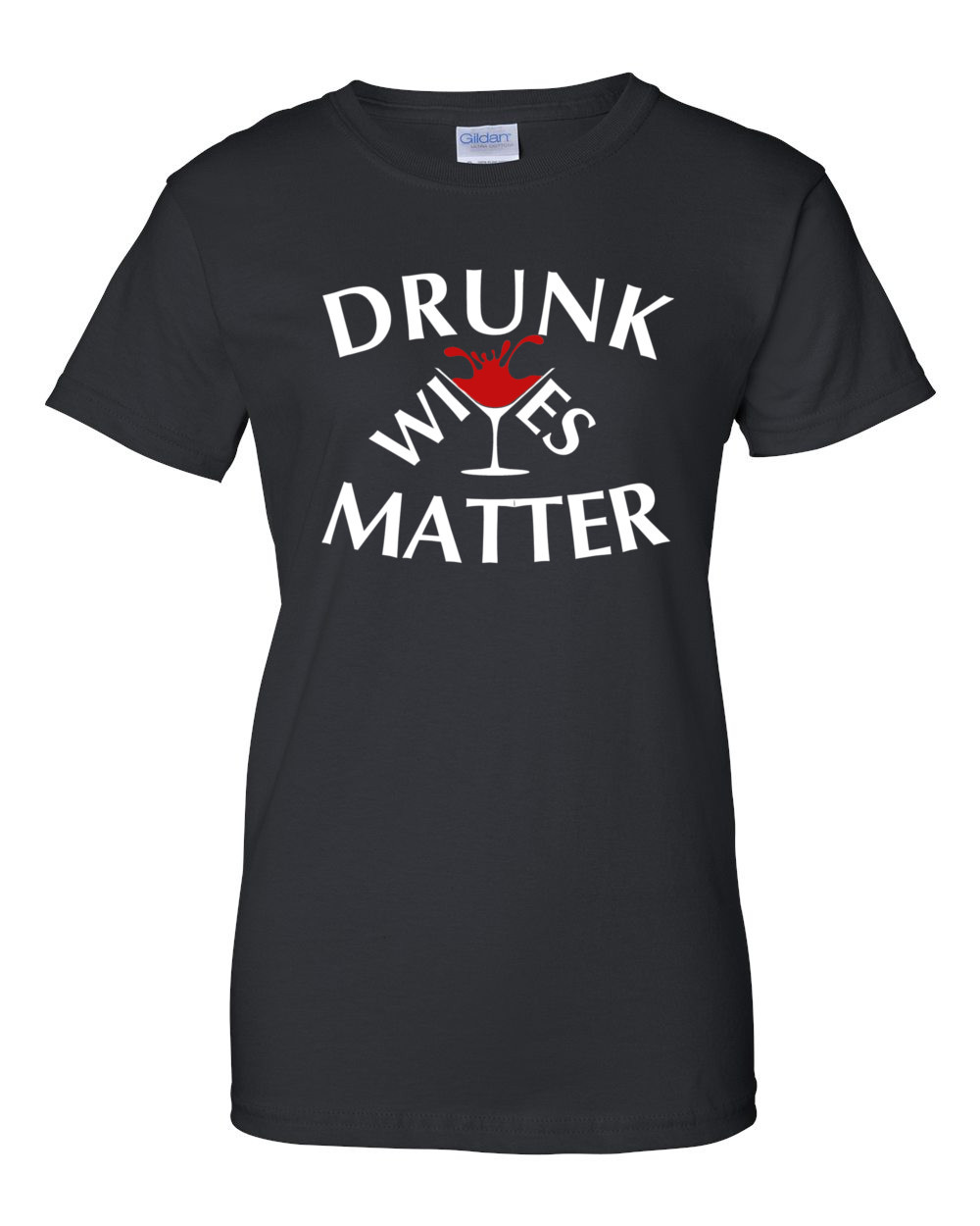 Drunk Wives Matter Shirt Funny Drinking Tee Halloween Party Top Mama Needs Beer