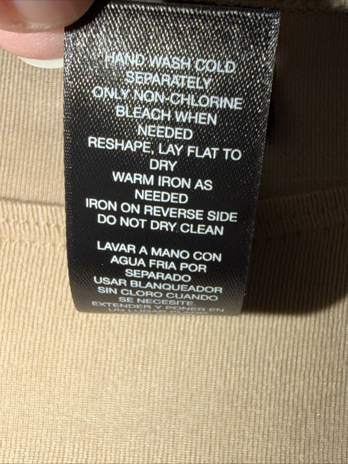 Traveler’s by Chico’s Ruana Poncho Ombre Fringe Top Size S/M Tan NWT