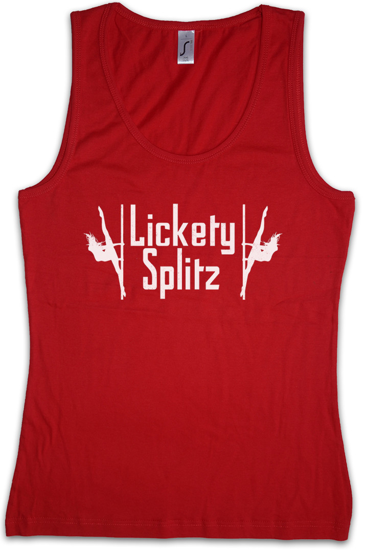 Lickety Splitz Women Tank Top Martin Ozark Ozarks Bar Strip Marty Split Club