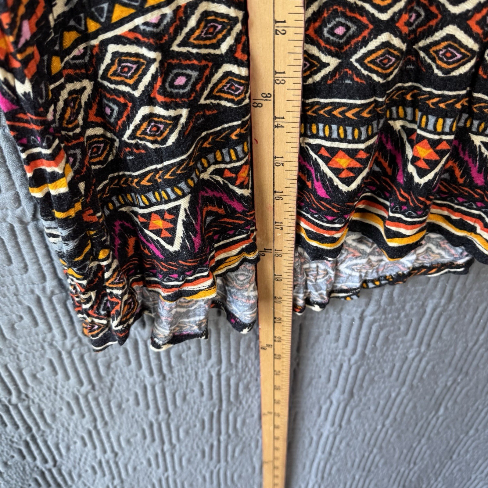 Annabelle Blouse Women’s Medium Vintage Aztec Print Multicolor Tank Knit