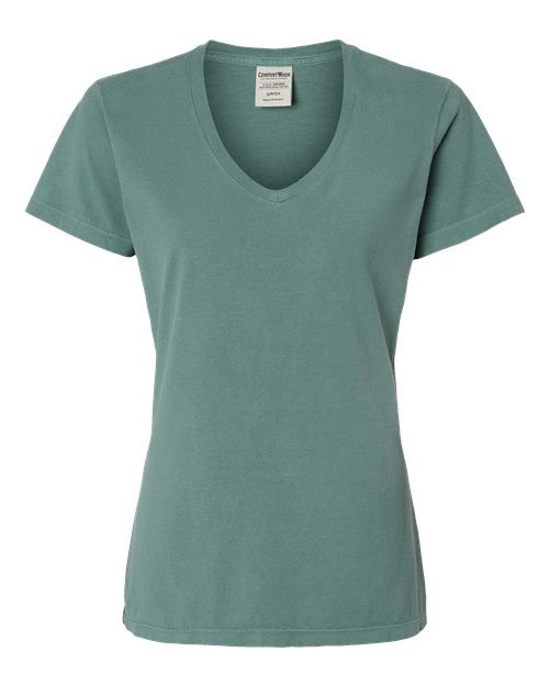 GDH125 Hanes ComfortWash Ladies V-Neck T-Shirt