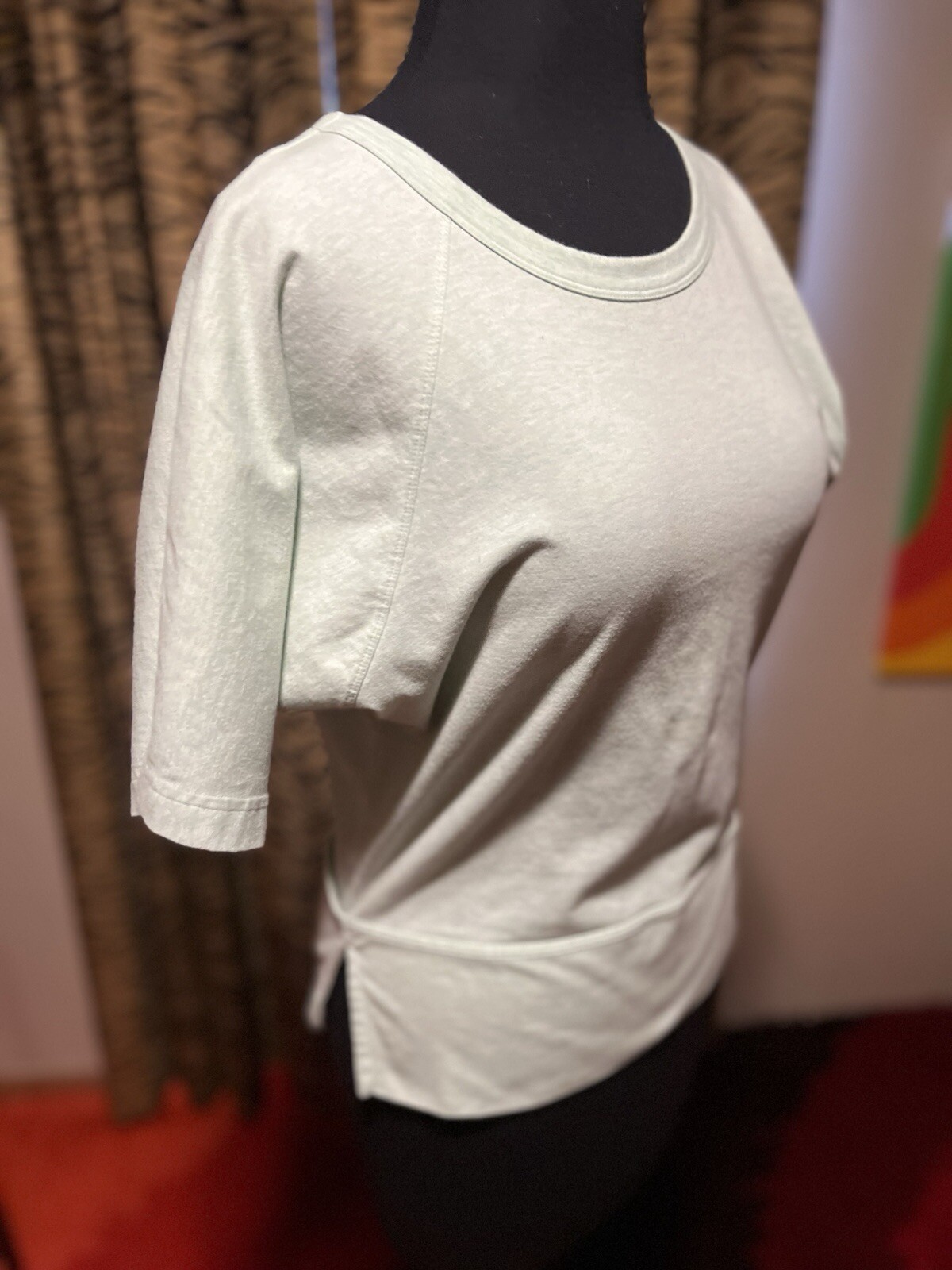 Adidas Stella McCartney Shirt Top Mint Green Activewear