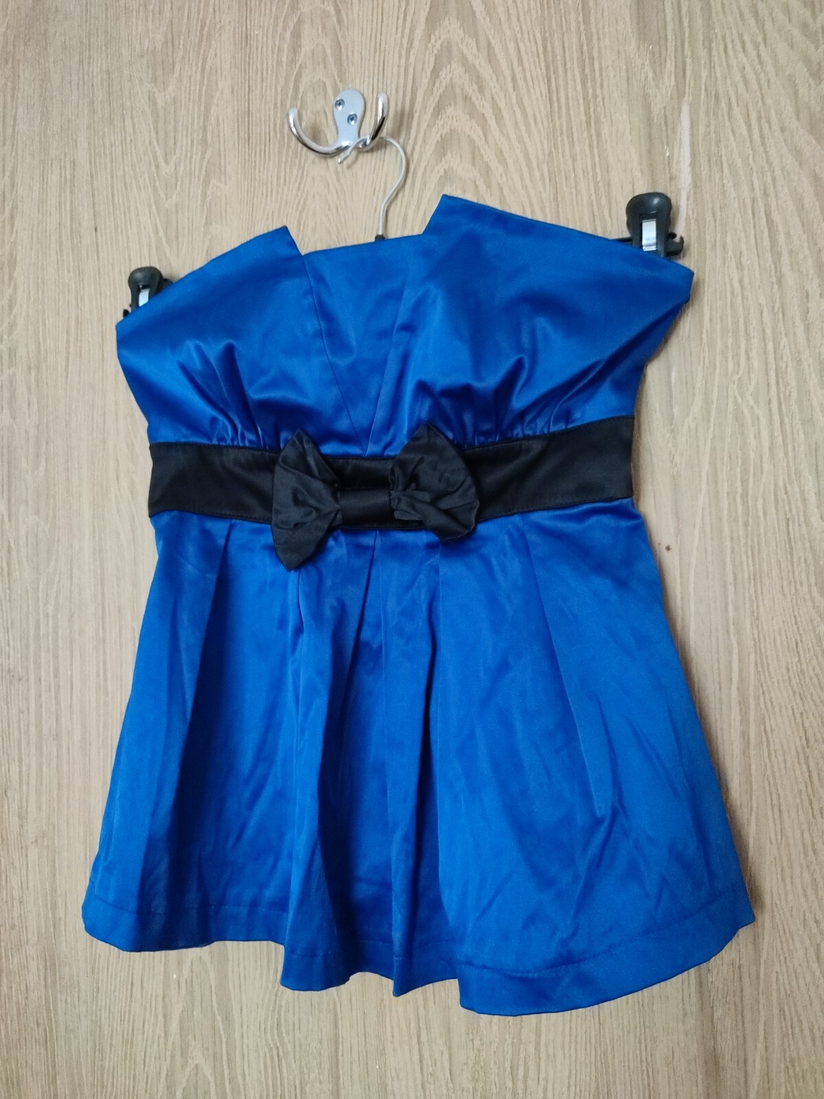 Royal Blue Boob Tube Size S Petite