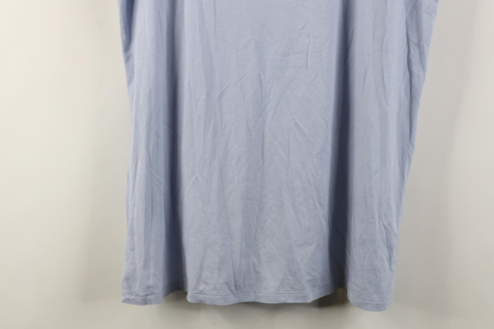 Eileen Fisher Womens XXS Blank Sleeveless Oversized Baggy T-Shirt Periwinkle