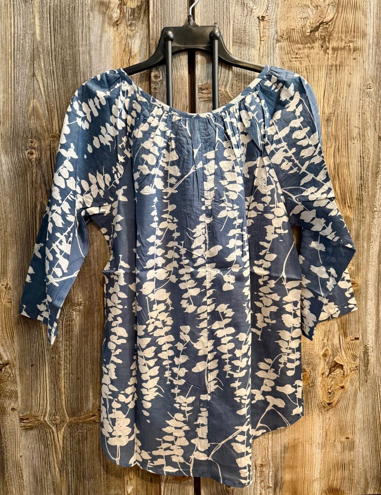 Kikisol Midnight Blue Cacade Tassel Top #610