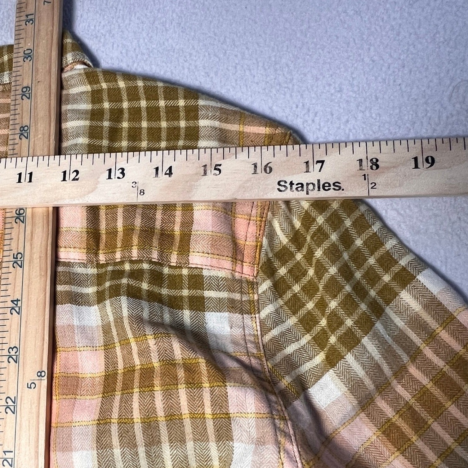 Toad & Co Re Form Flannel Shirt Women L Plaid 2020s Outdoor Gorpcore Cabincore