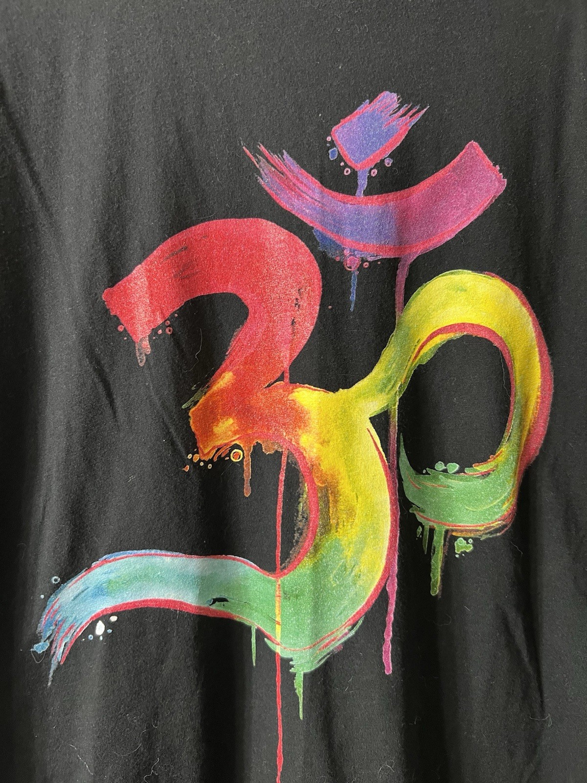 Electro Threads Yoga Tee Shirt Small