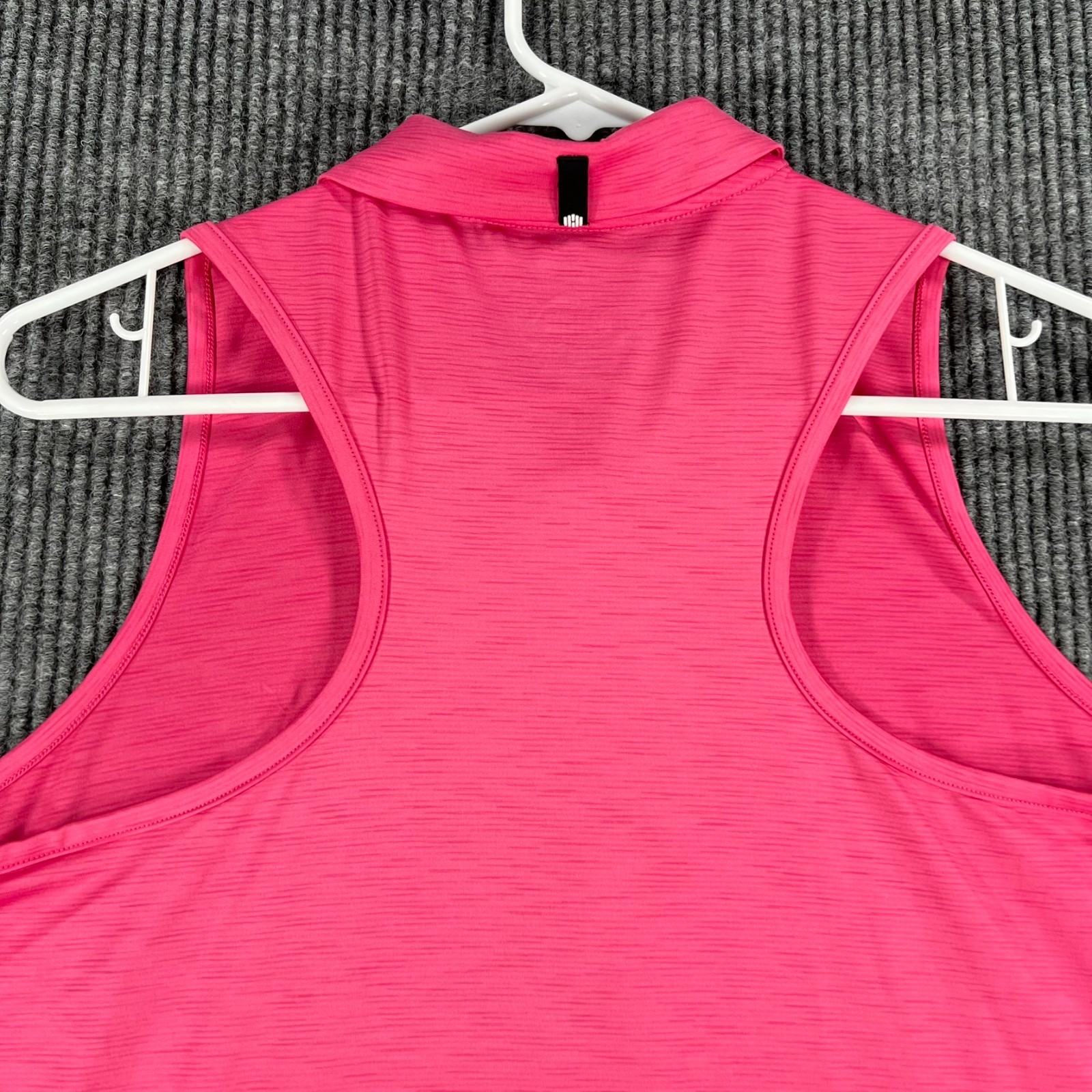 Puma Polo Shirt Womens XL Extra Large Pink Sleeveless Golf Tennis Pickleball