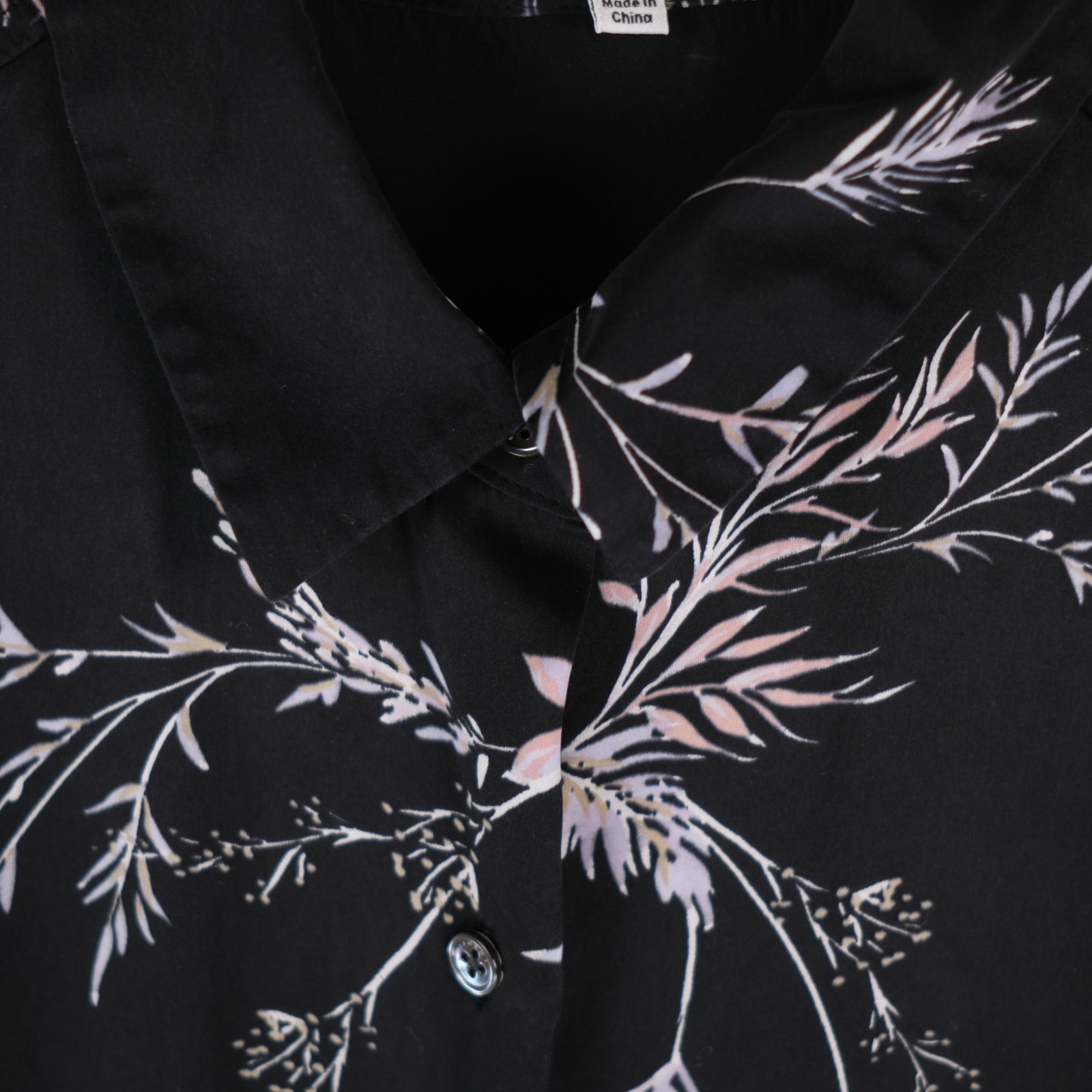 Equipment Femme Floral Silk Blend Shirt Size M