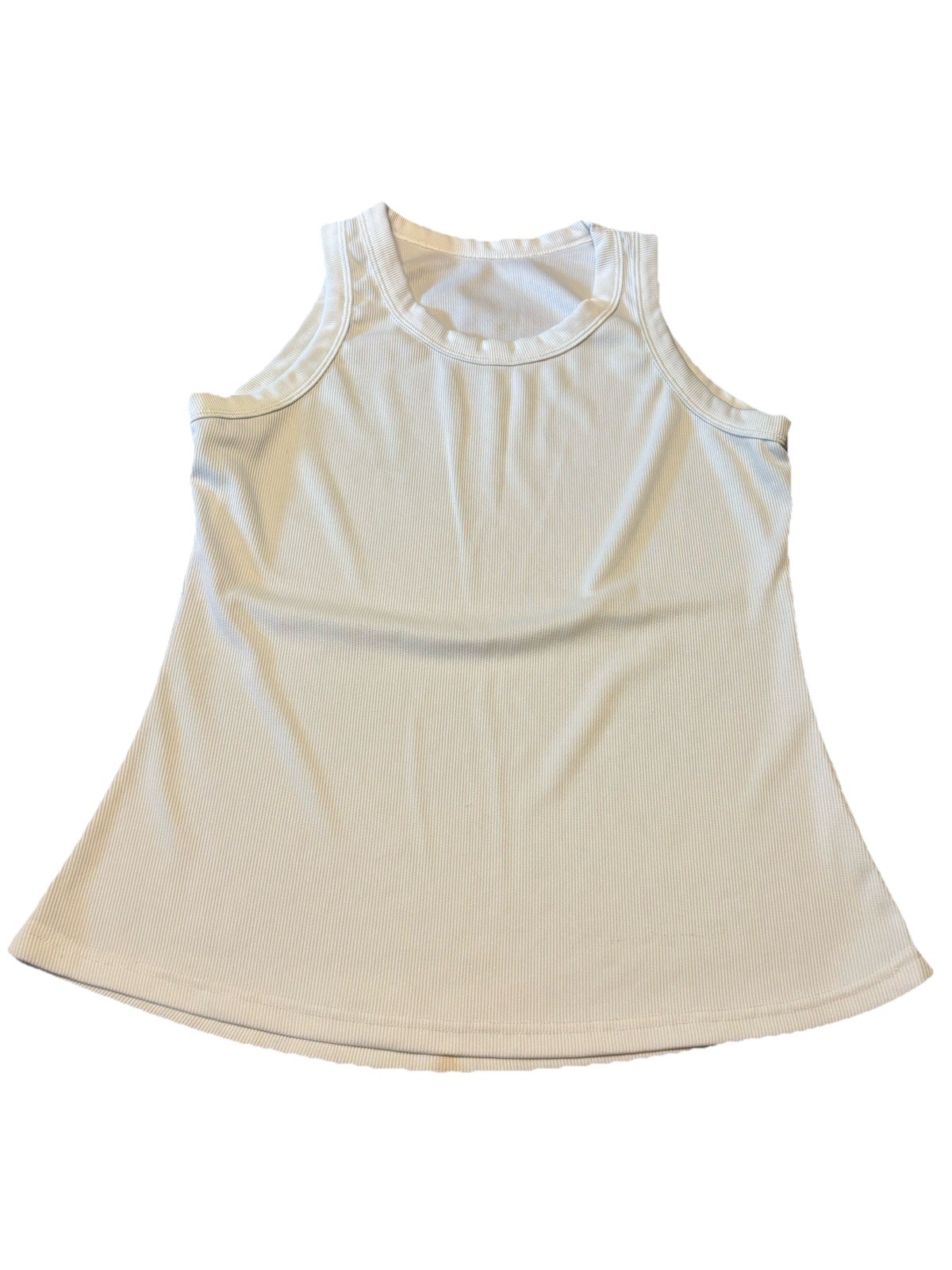 Lot Of 7 Women’s XL Tank Tops Black White Beige Navy Blue Cream Varies Styles