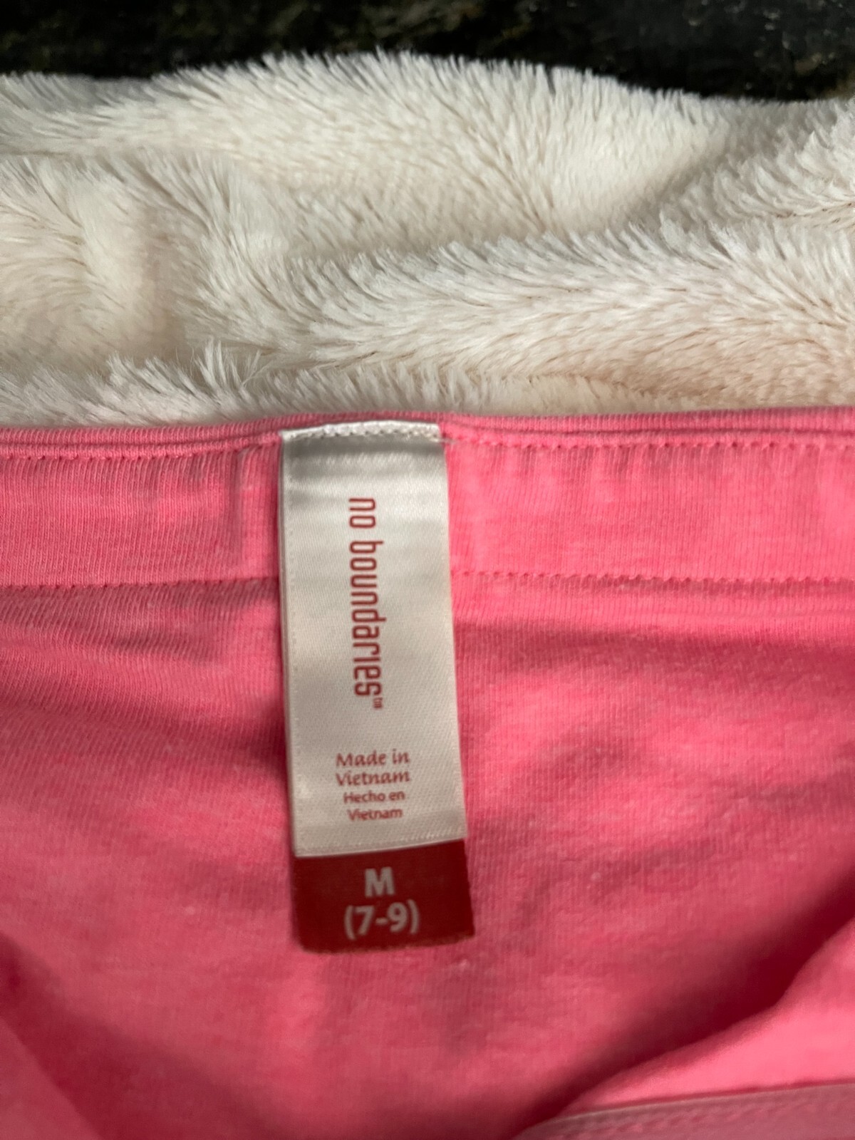No Boundaries Tub Top Navy Size M
