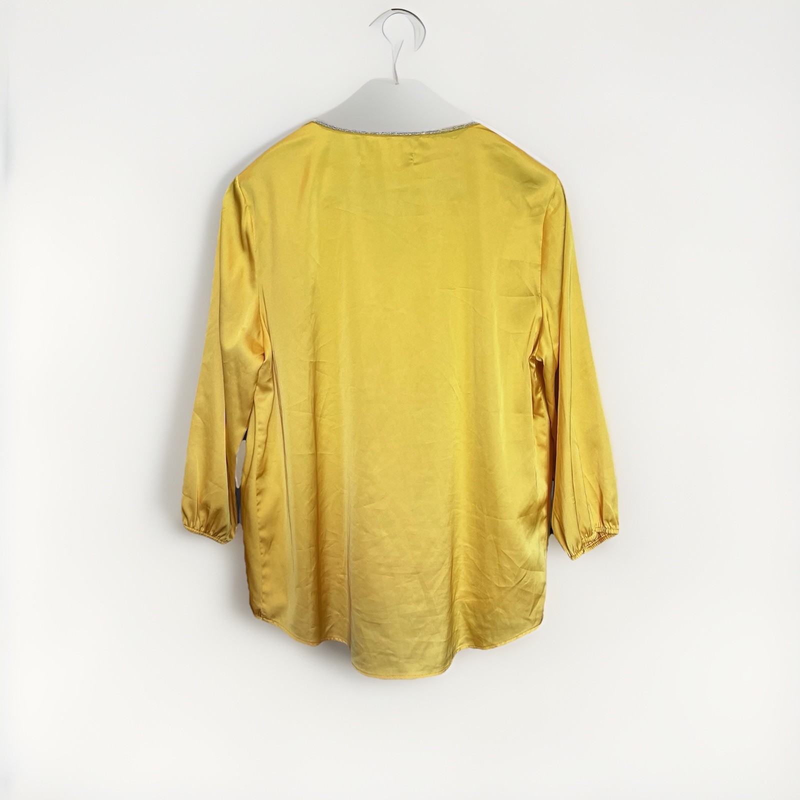 MARC NEW YORK ANDREW MARC MUSTARD YELLOW Women’s Size Medium Blouse