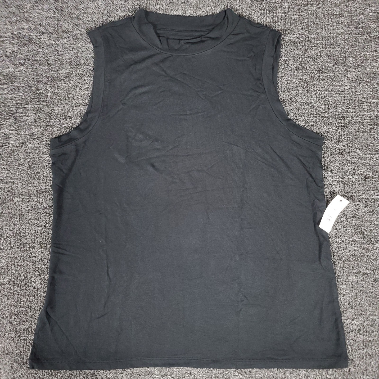 Daily Ritual Tank Top Womens Small Black Sleeveless Stretch Outdoor Casual Shirt