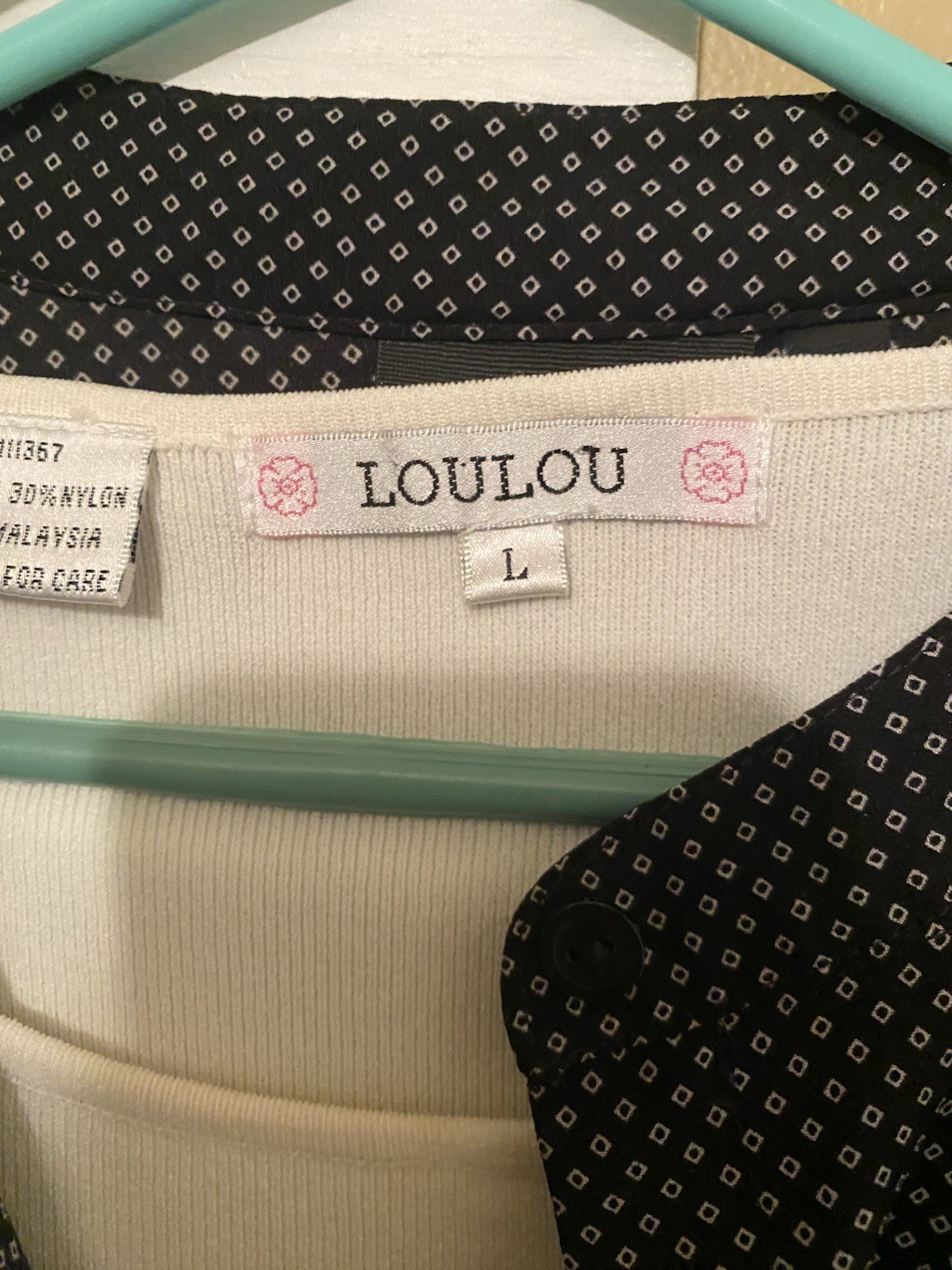 High quality dressy LOULOU Ivory ribbed Knit Scoop Neck Sleeveless Top Women’s L