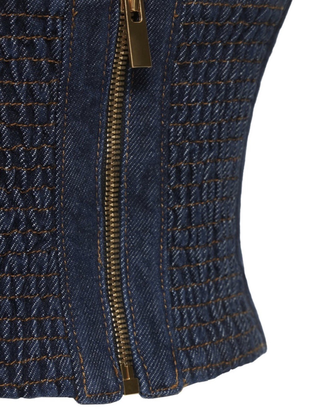 Magda Butrym Denim Corset/ Bustier. BNWT. FR36