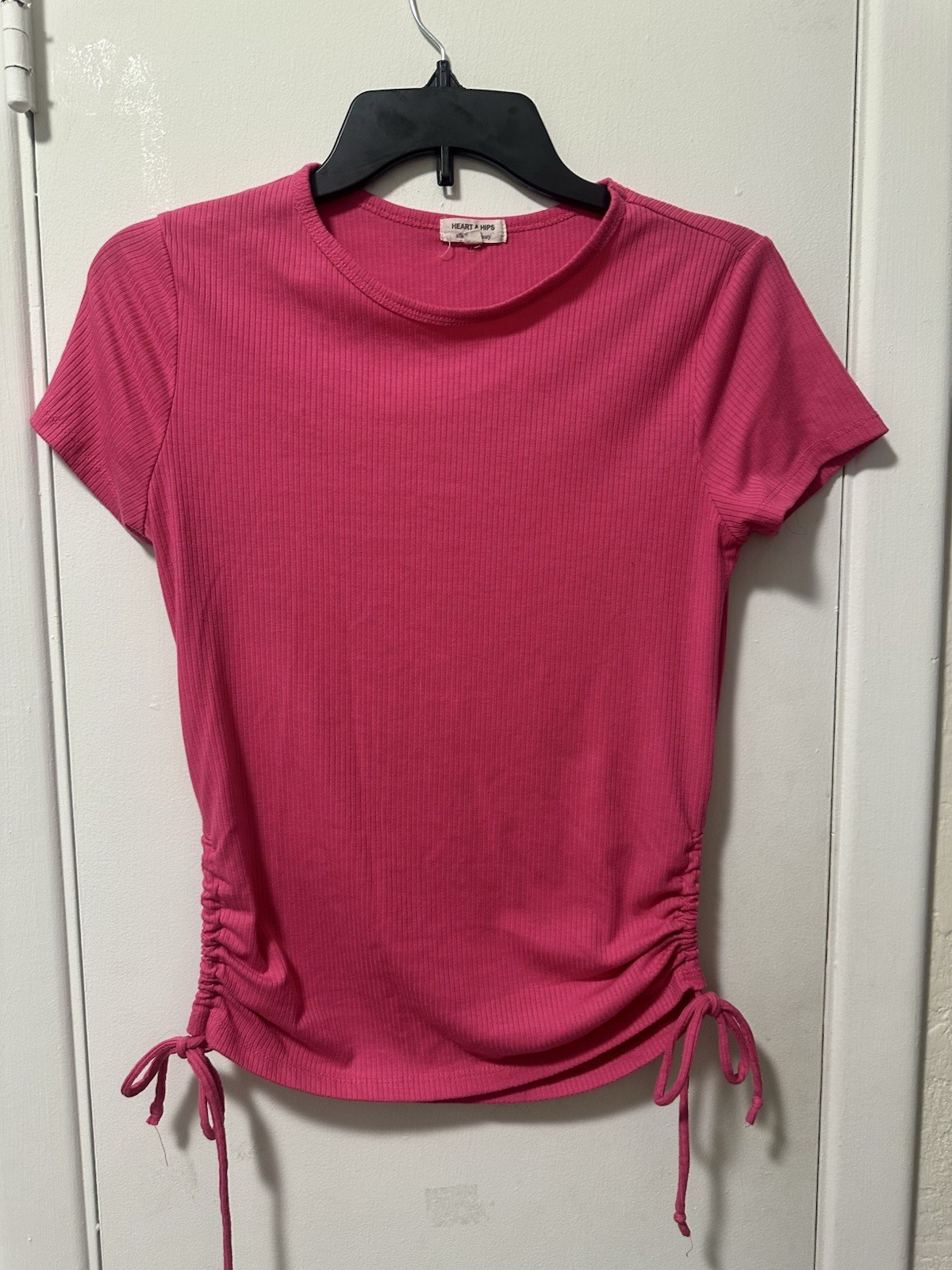 Heart & Hips Pink Shirt Top Size M
