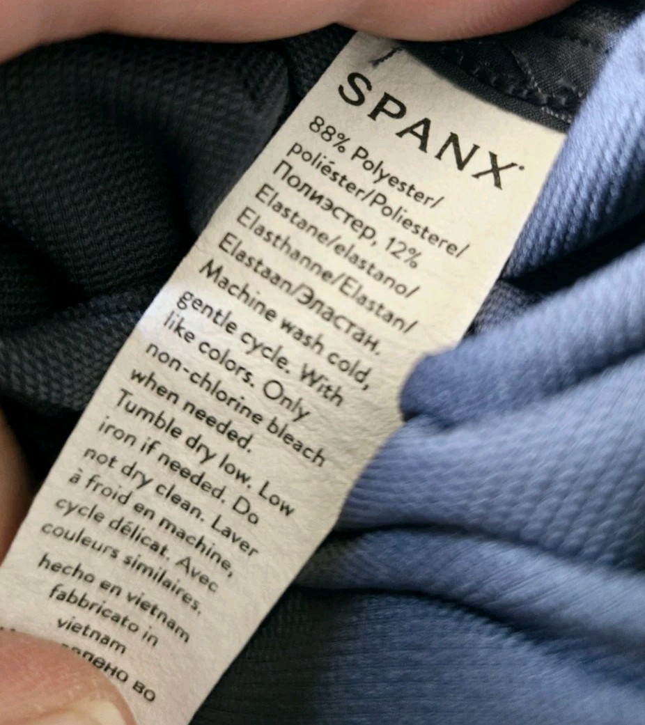 Spanx Out Of Office Shell Tank Top Women’s Size XL Stretch Gray #187