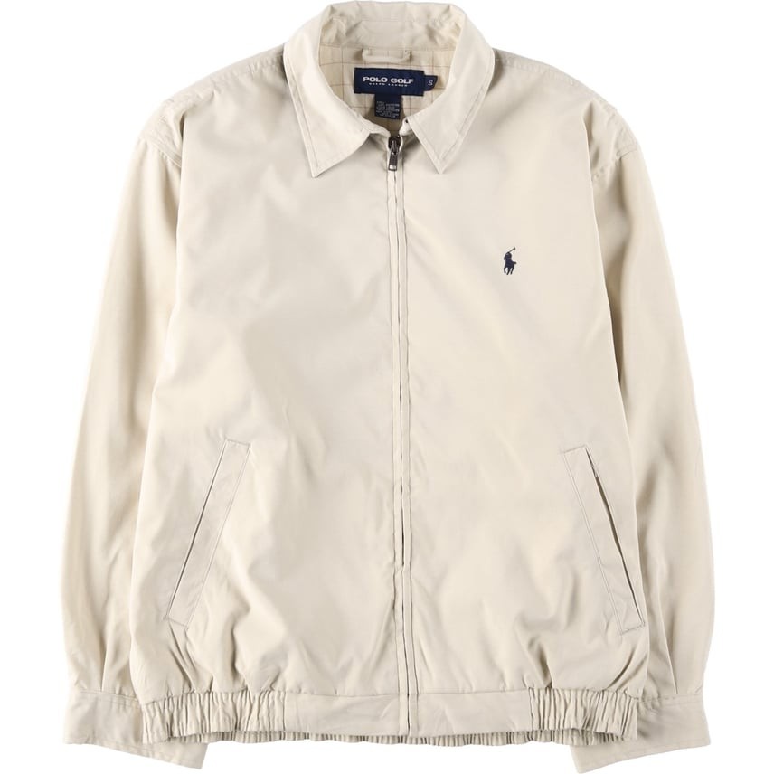 Ralph Lauren Polo Golf Swing Top Sports Jacket Men’s S Cream Used