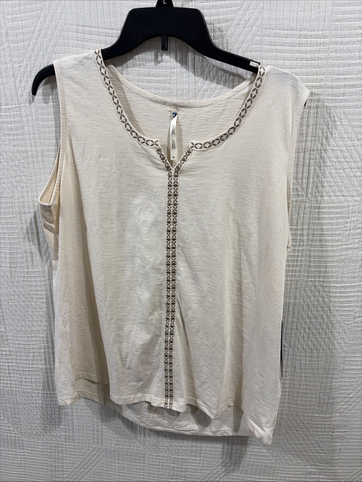 Kuhl Woman’s Ivory Sleeveless XL Shirt New