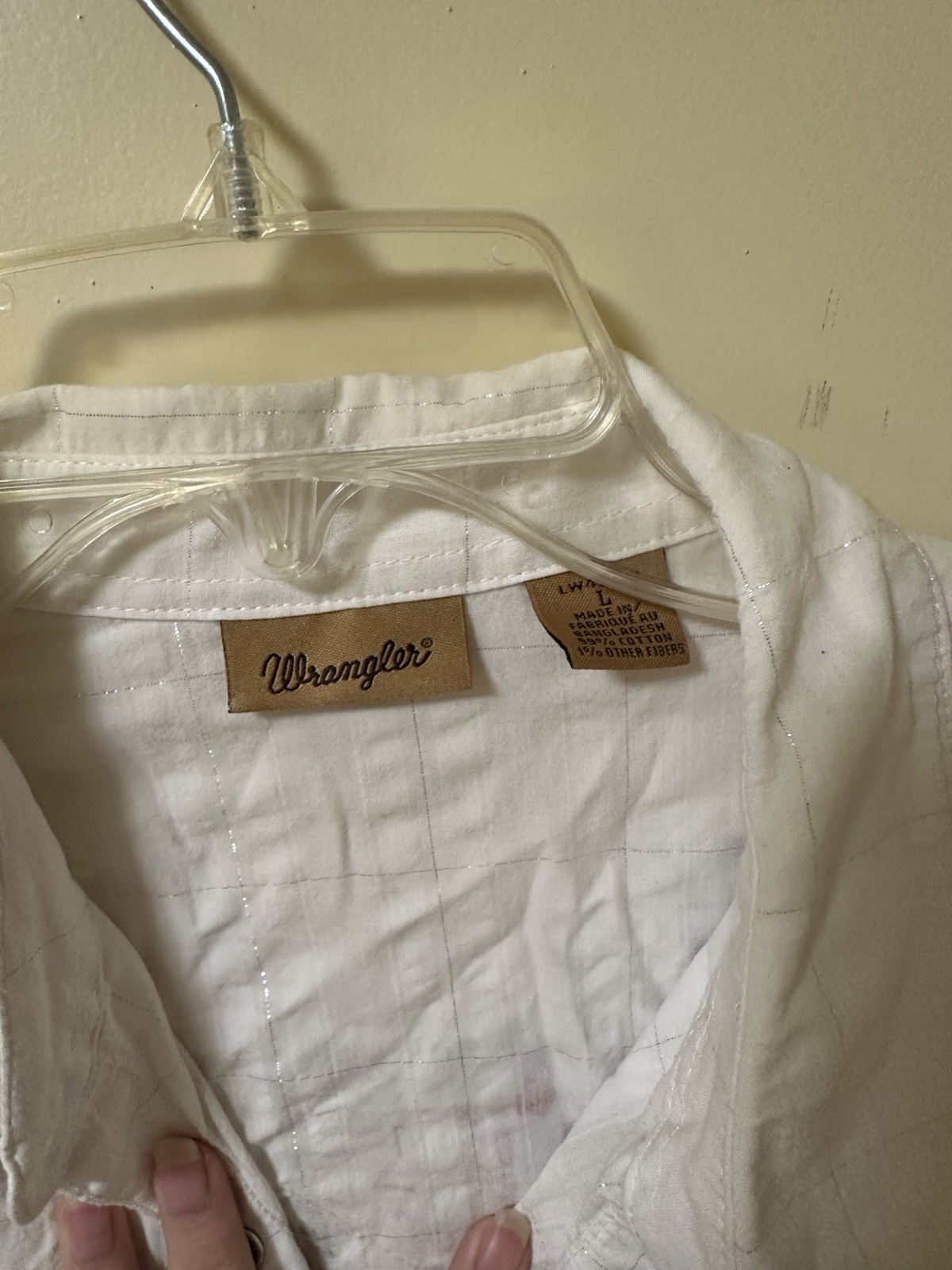 Women’s wrangler shirt large