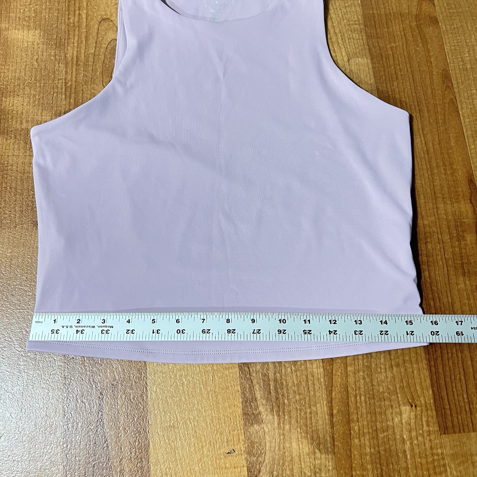 NWOT~ ColorfulKoala Women’s Size L Lavender High Neck Tank Top Lined Sleeveless
