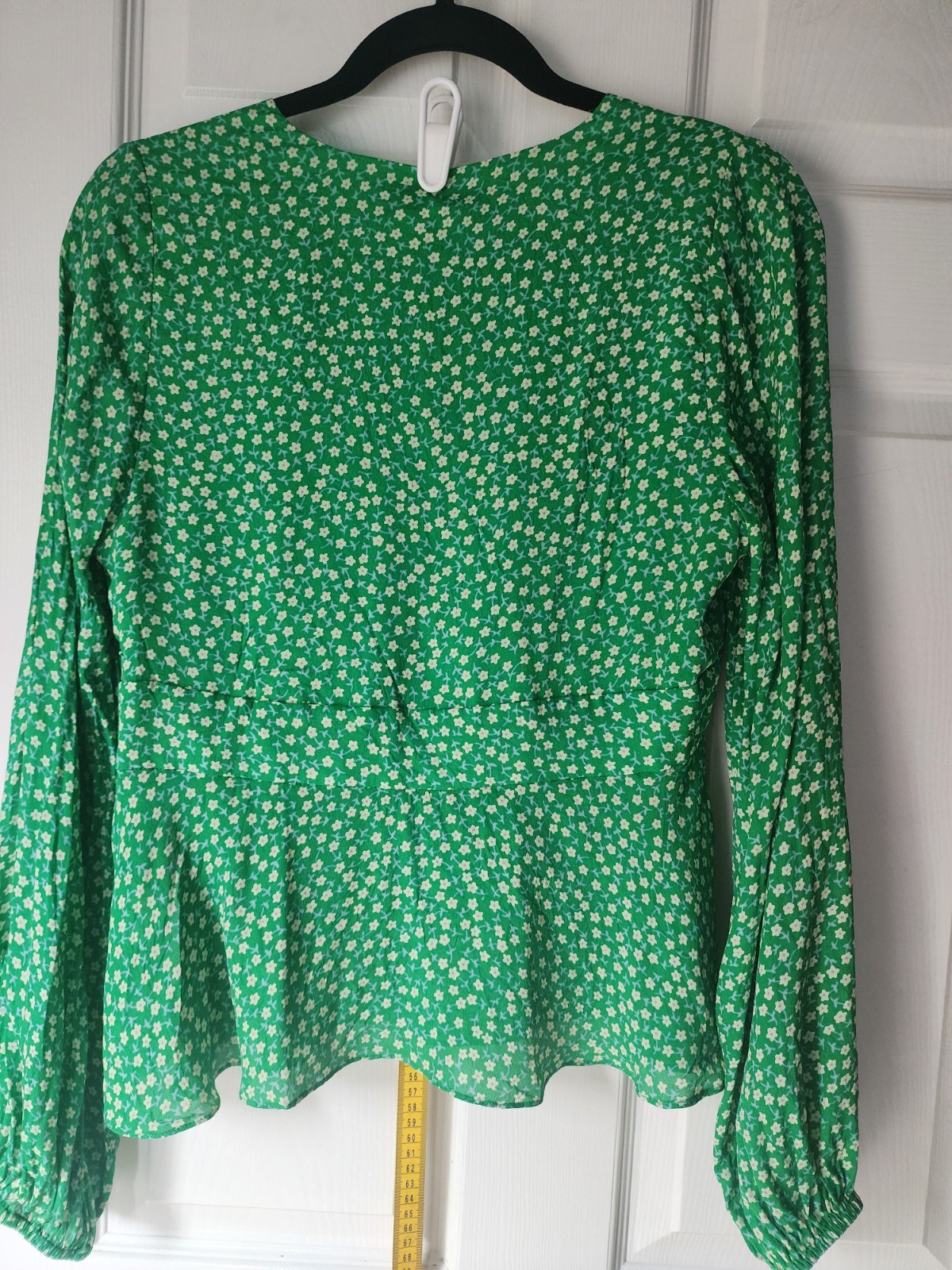 Rixo London Blouse-Boho Green Floral Print Shirt – Quality Fitted Side Zip Shirt