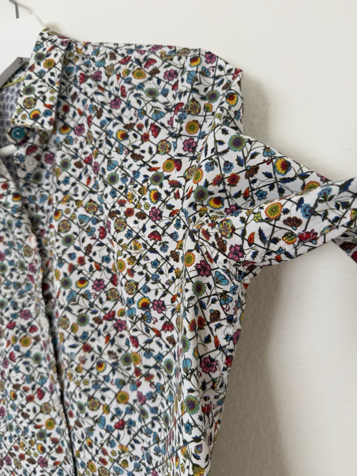 Paul Smith PS Floral Button Shirt Women EU 40 US 8 Cotton Multicolor Collared