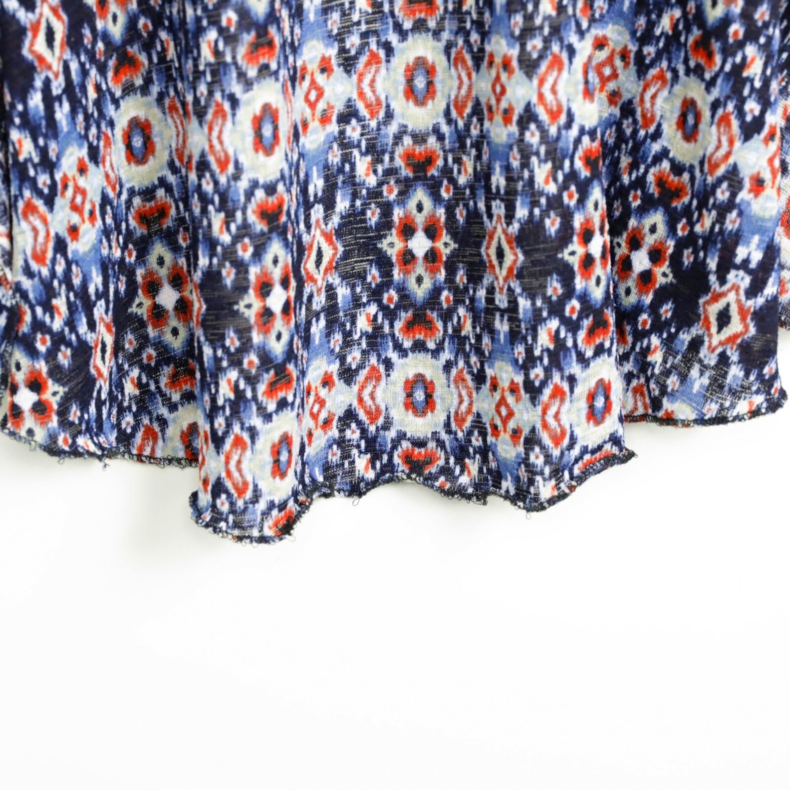 UNIQUE boho wrap kimono beach light one size blue african print XS S M L XL OS