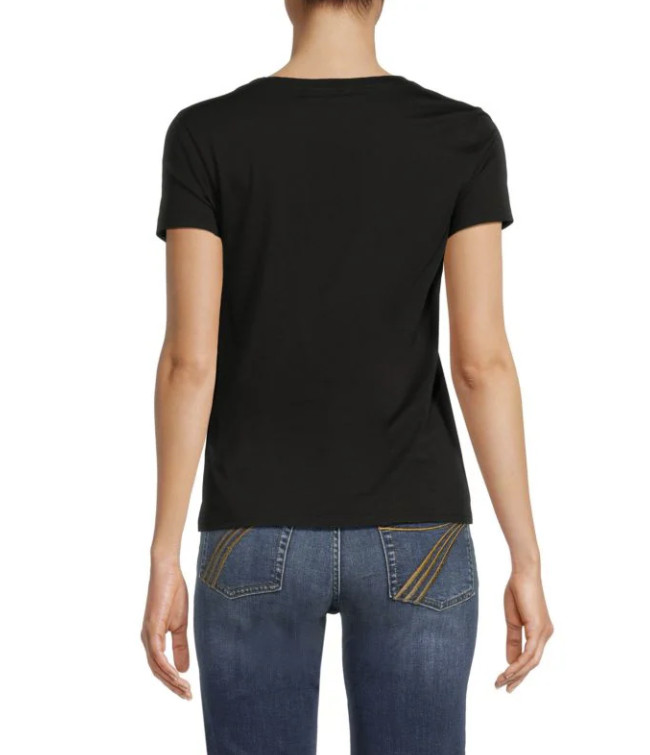 7 For All Mankind Women’s All For Mankind Graphic Tee, Style# 7Y21BI09, Size XL