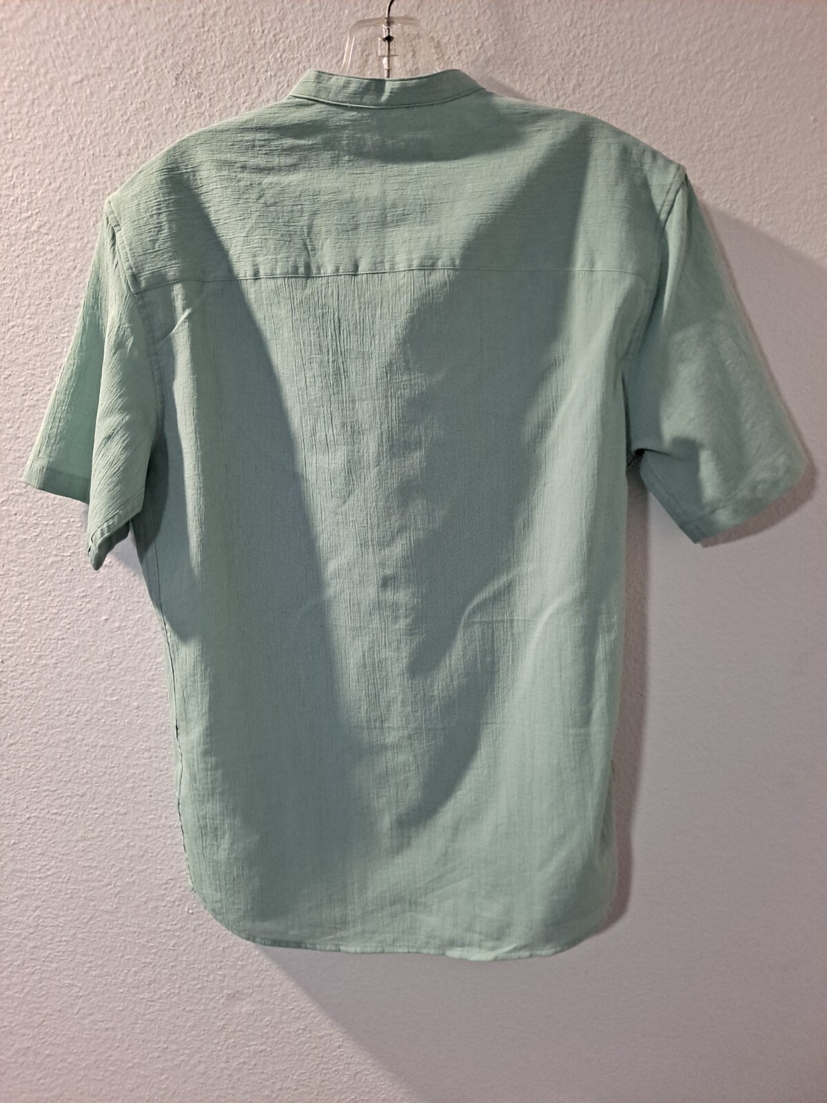 NWT Zara Women’s Teal Short Sleeve Button Up Casual, Classic Comfort, Small