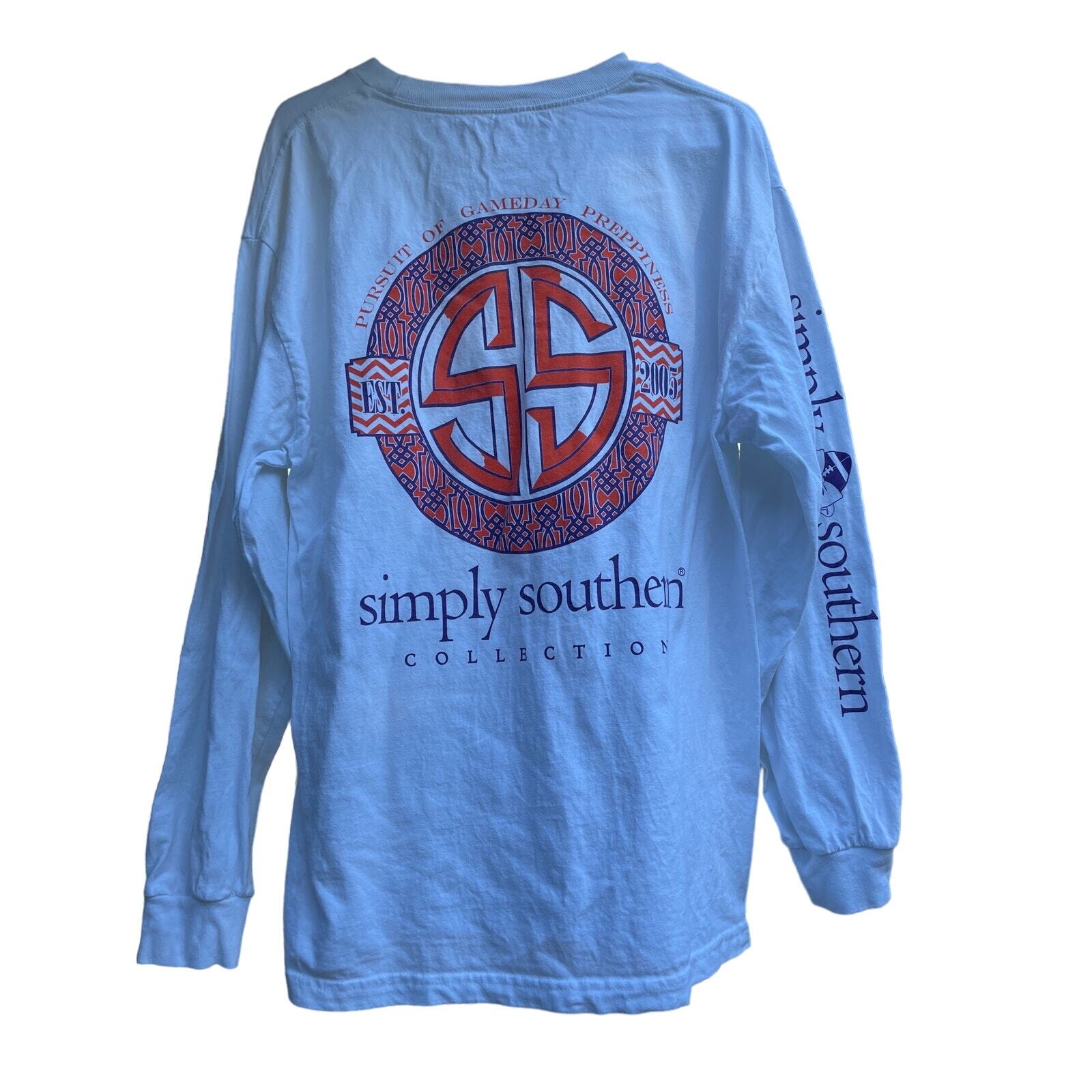 Simply Southern Clemson Special Edition Game Day 2005 Long Sleeve XL Shirt