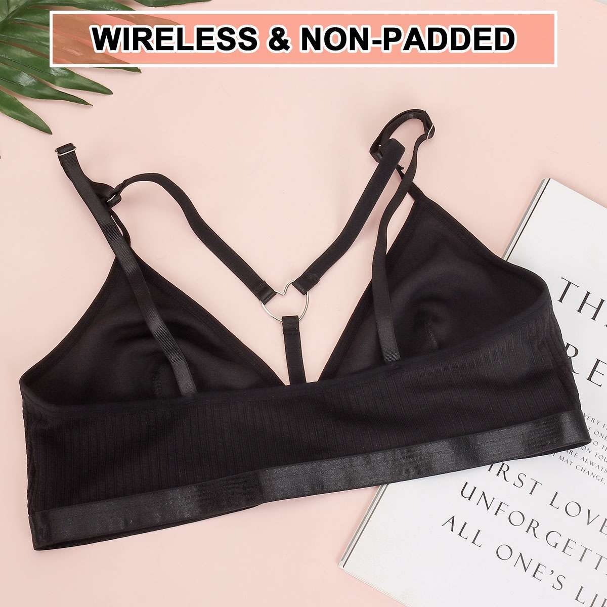 Womens Sexy Lace Bralette Bralet Bra Bustier Crop Tops Ladies Cami Vest Tank Top