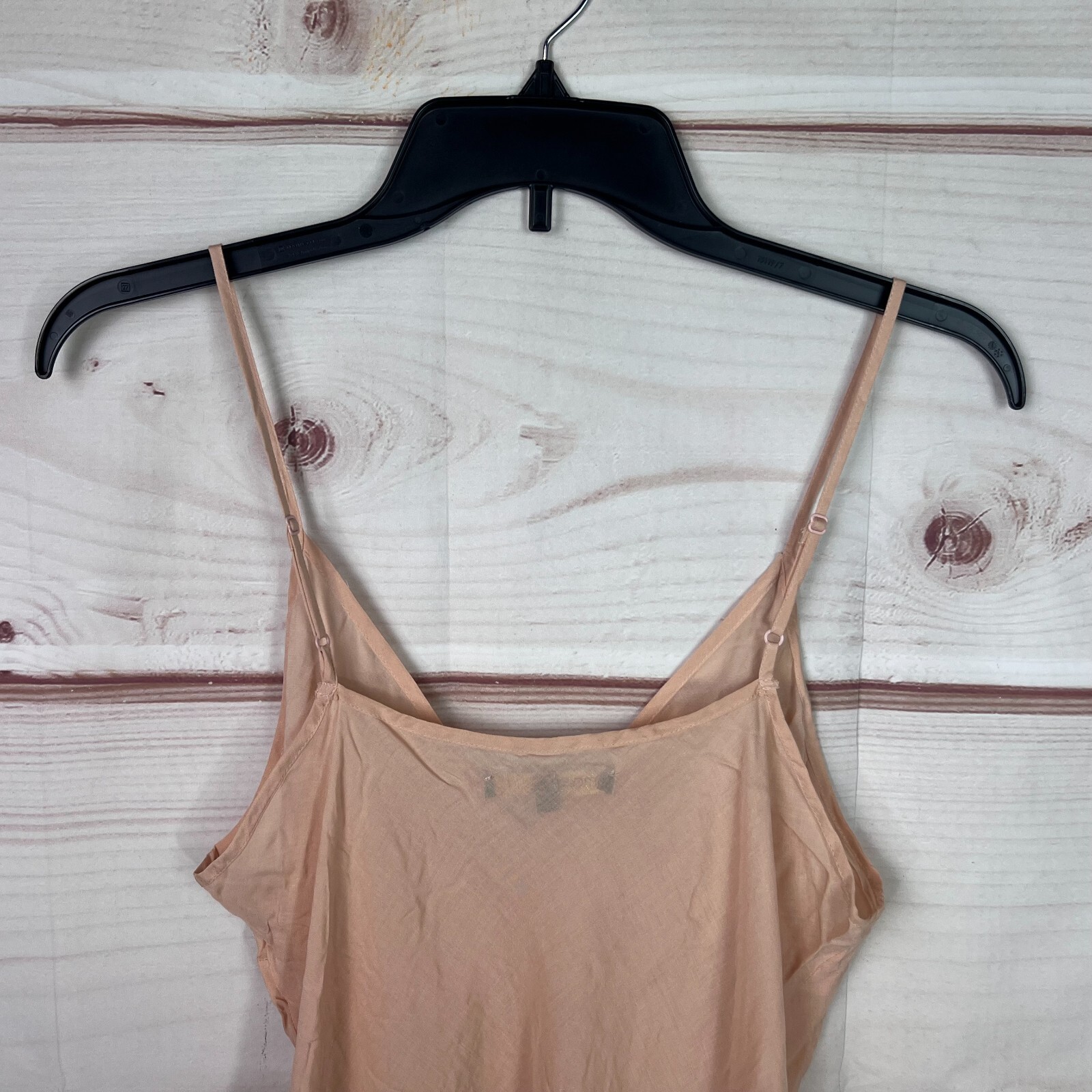 Maje Top Women 40 L Pink V-Neck Cami Sleeveless Spaghetti Strap Lightweight Tank