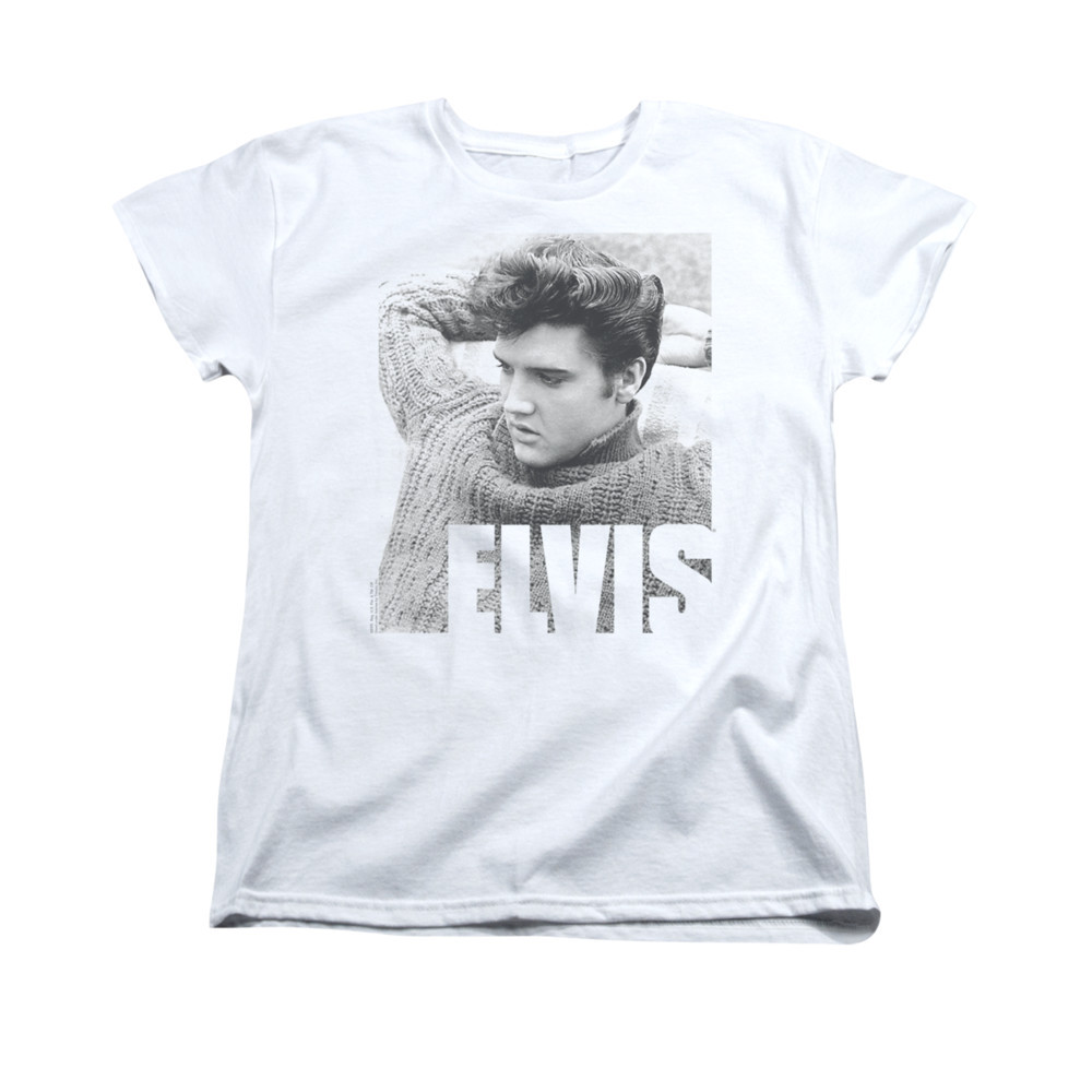 ELVIS PRESLEY RELAXING Licensed Women’s Graphic Music Tee Shirt SM-2XL