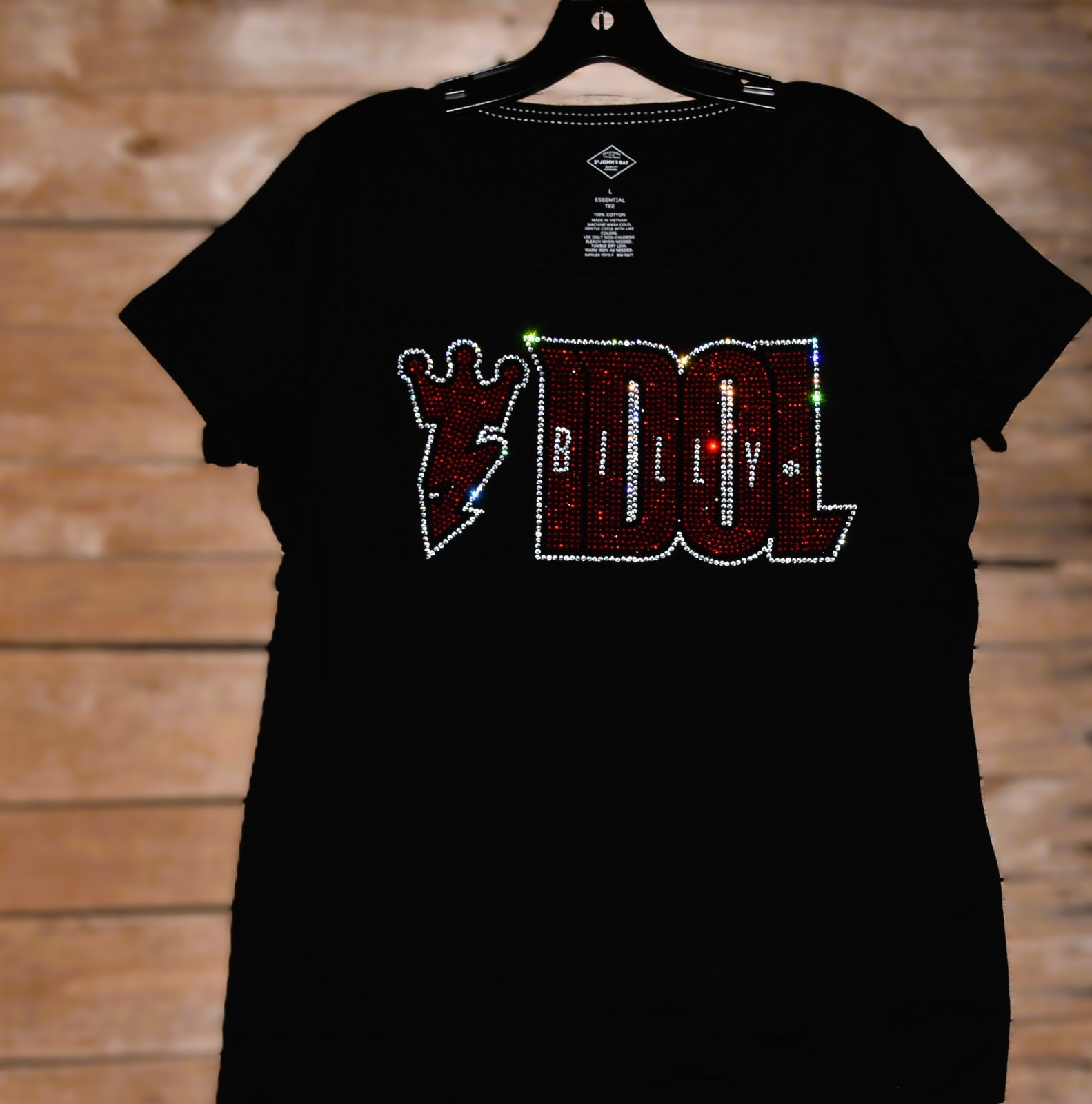 Billy Idol rhinestone bling shirt or tank XS S M L XL XXL 1X 2X 3X 4X 5X