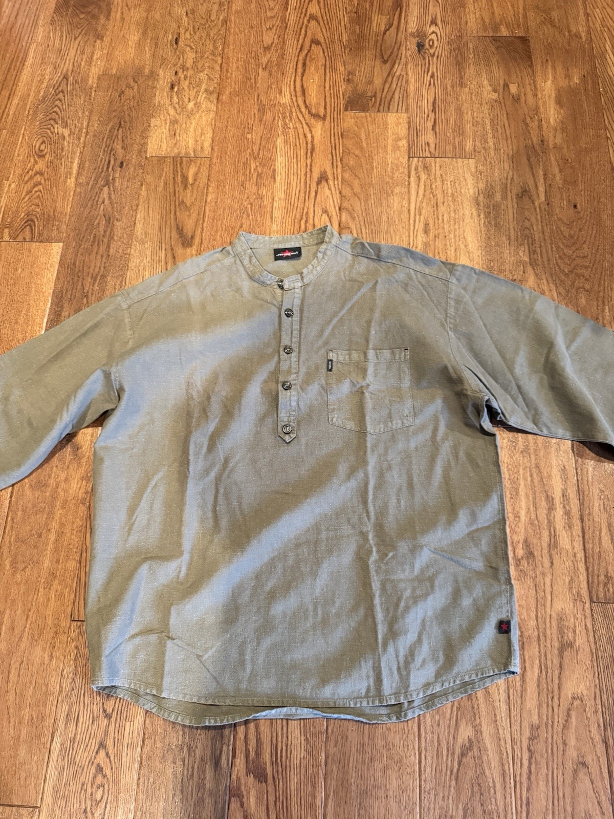 Two Star Dog Women’s Hemp And Cotton Size Medium Shirt