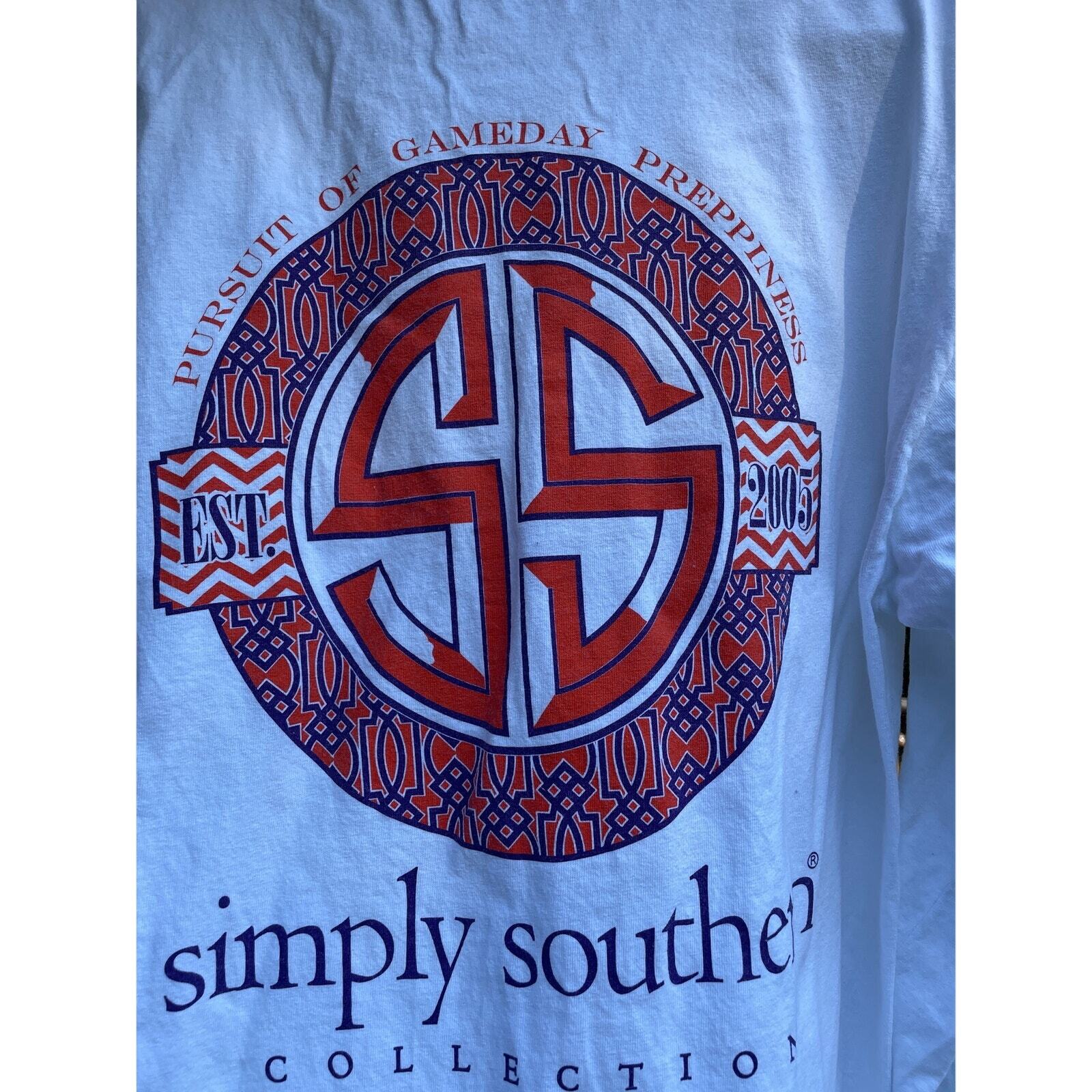Simply Southern Clemson Special Edition Game Day 2005 Long Sleeve XL Shirt
