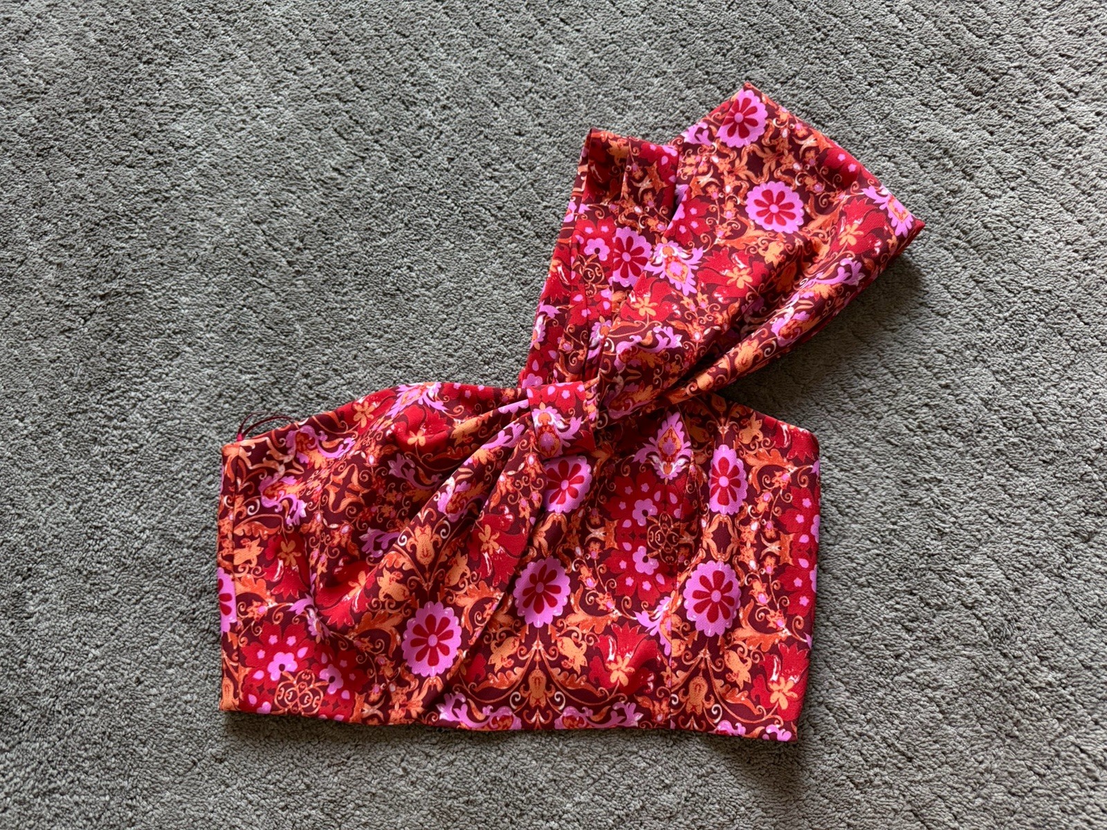 AMUR Women’s Rosewood Kaleidoscope Paisley Blouse Size 6