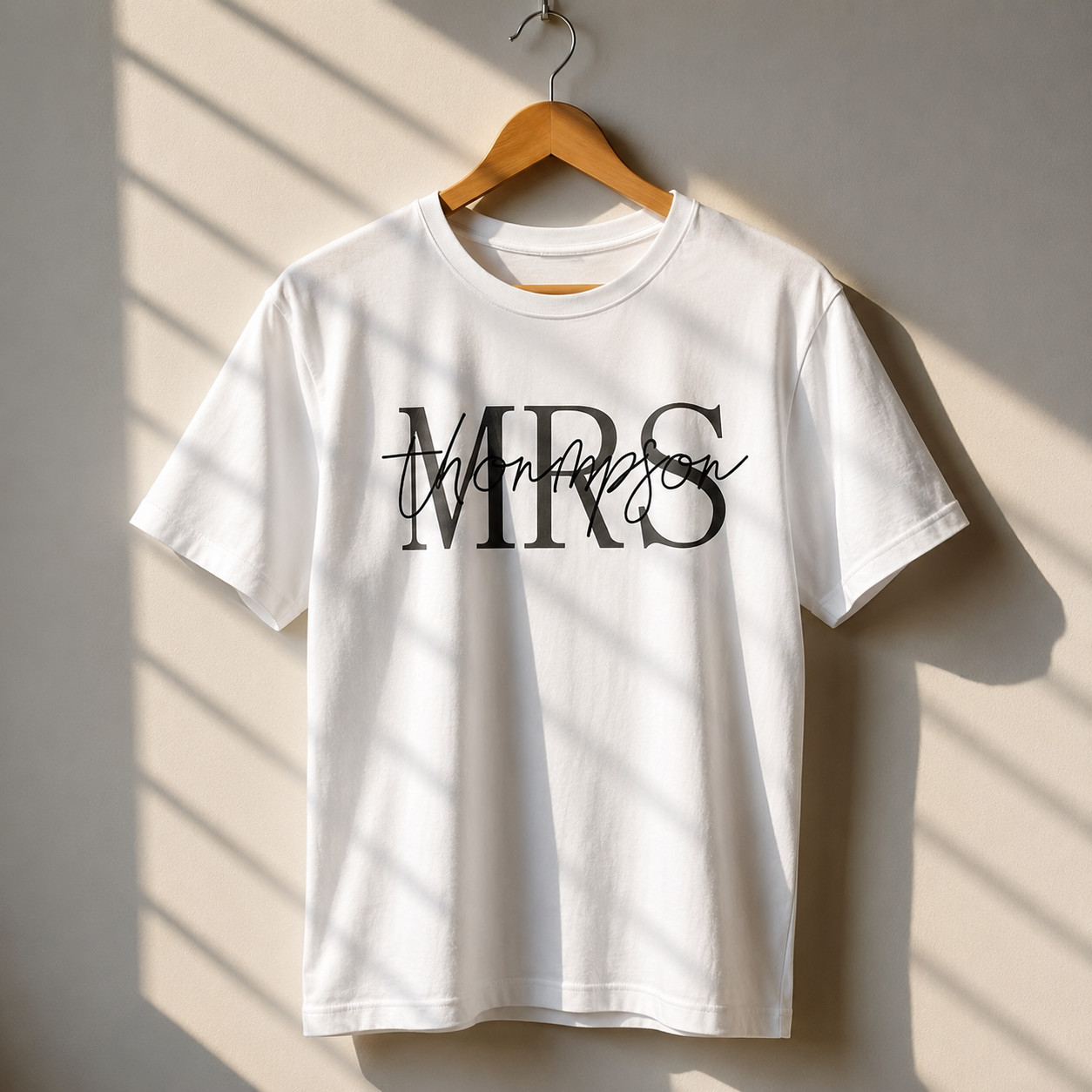 MRS Bride Wife Graphic Shirt, Bridal Shower Wedding Tee, Honeymoon Gift
