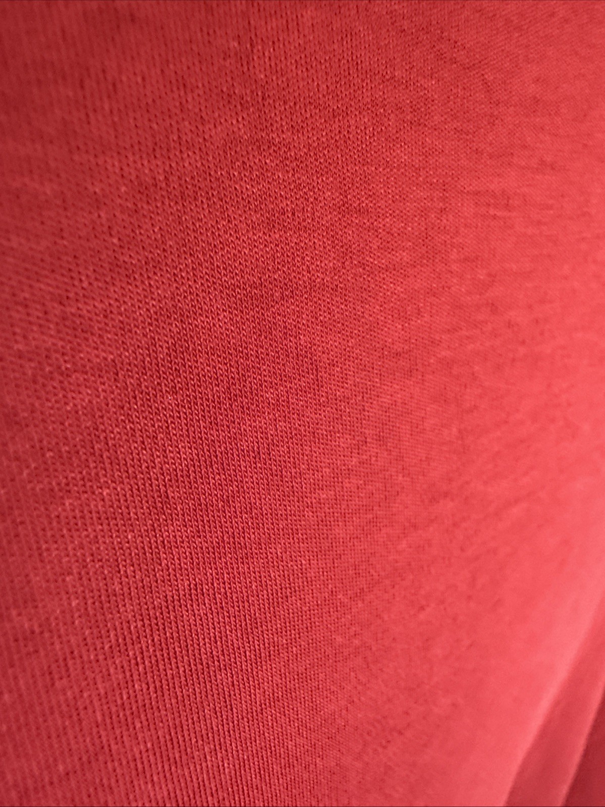 J Jill Simply Supima Elbow Sleeve Tee Heathered Red Size XL
