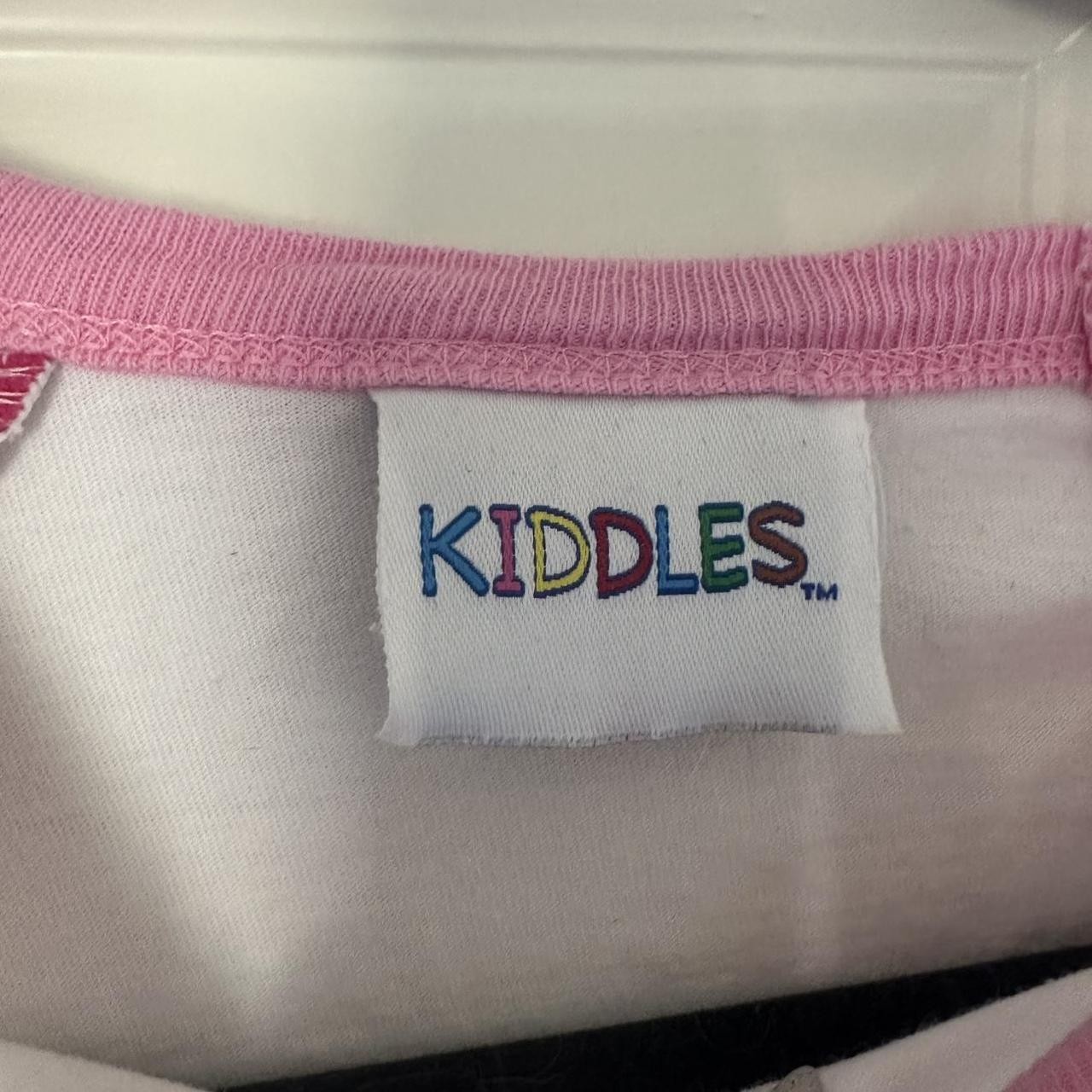 Women’s White and Pink Crop-top