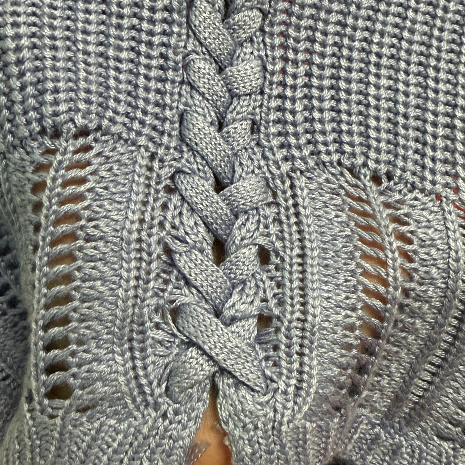 Jolie & Joy Lace-Up Knit Crop Tank – Size M