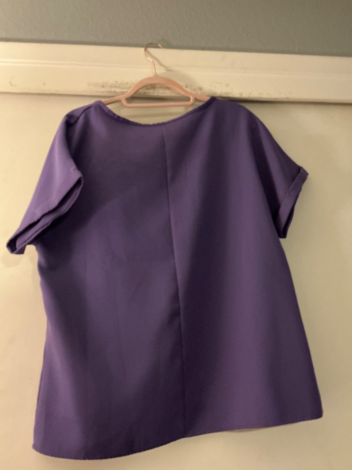 unbranded womens shirts pack of 2, 1purple and 1 pink size xl